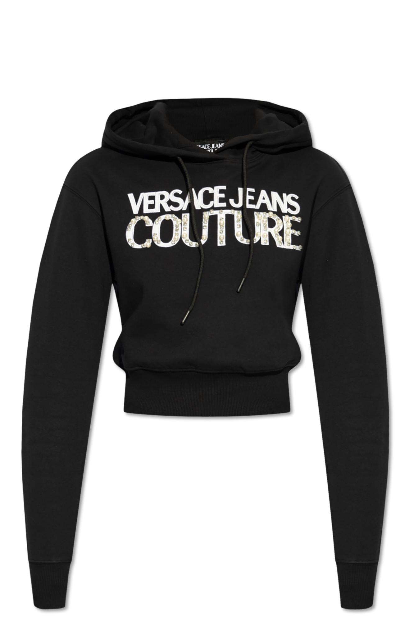 VERSACE JEANS COUTURE SWEATSHIRT WITH LOGO 