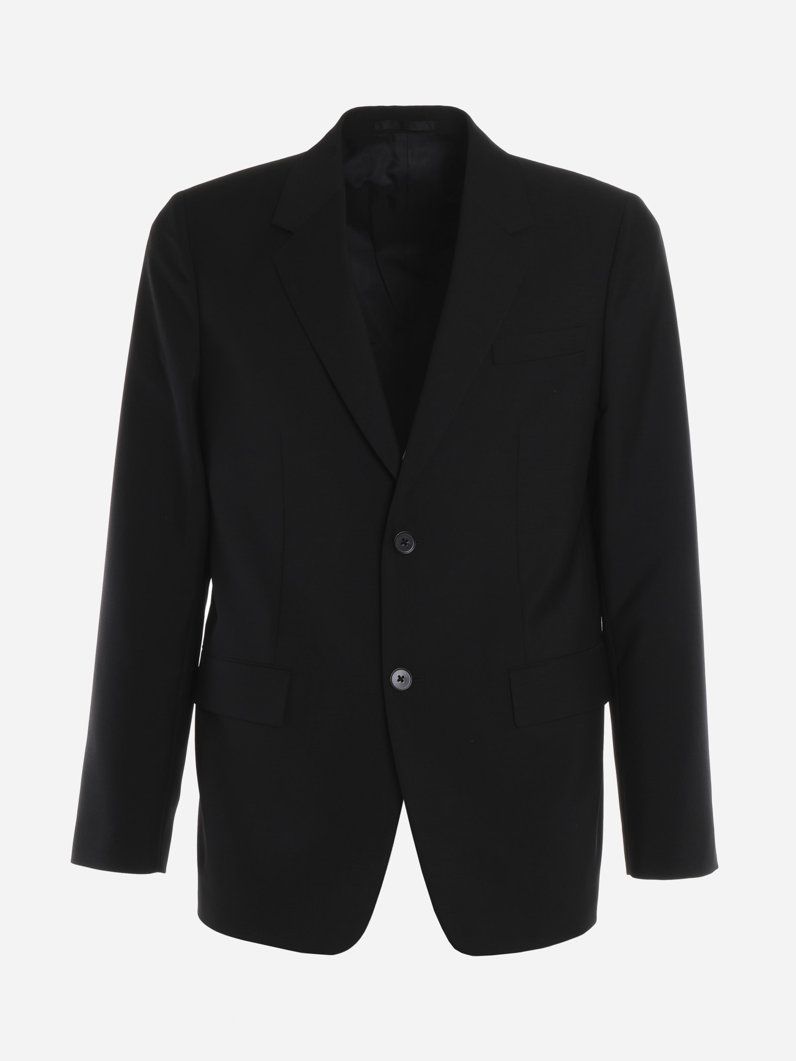 Jil Sander Suit In Virgin Wool And Mohair
