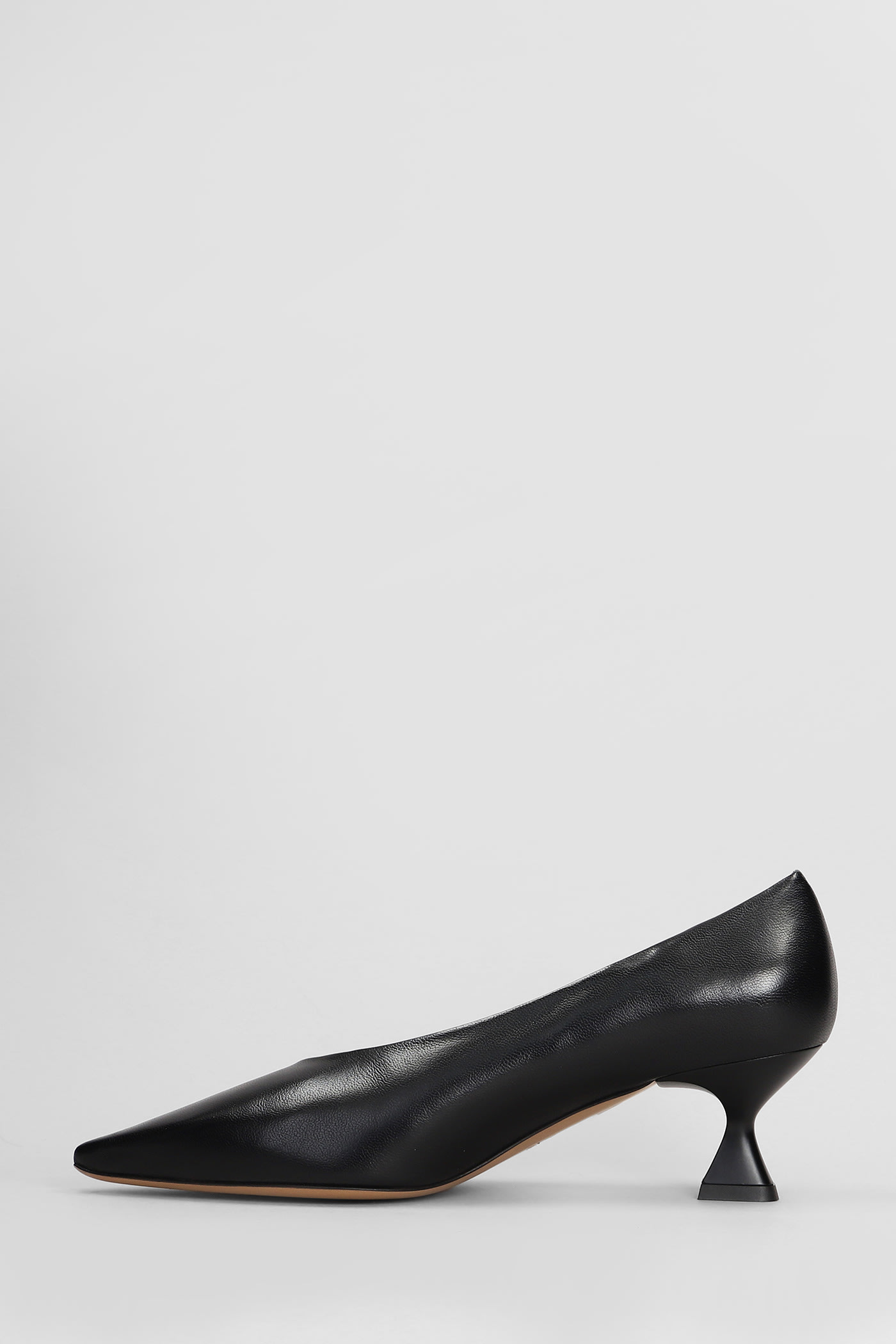 Shop The Seller Pumps In Black Leather