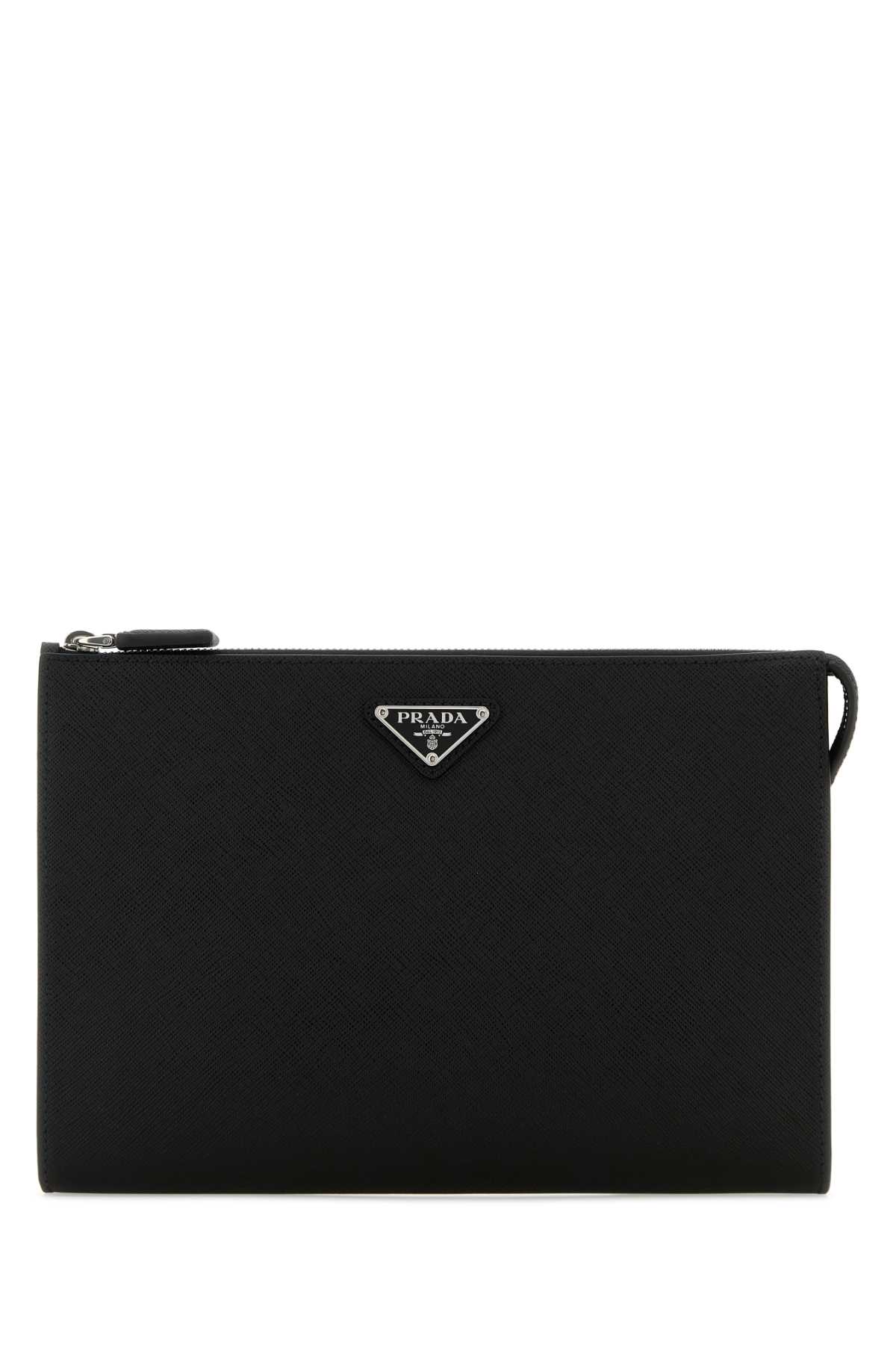 Black Leather Pouch