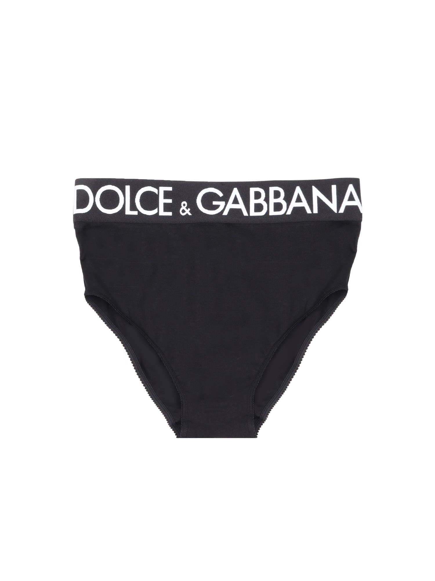 Dolce & Gabbana Briefs With Logoed Band
