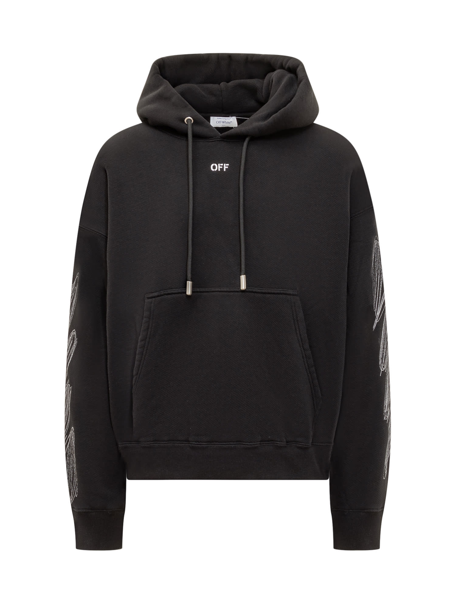 Hoodie With Scribble Logo