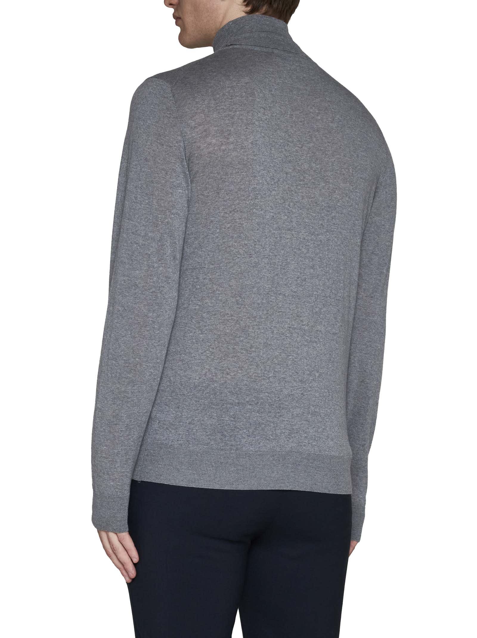 Shop Piacenza Cashmere Sweater In Grey