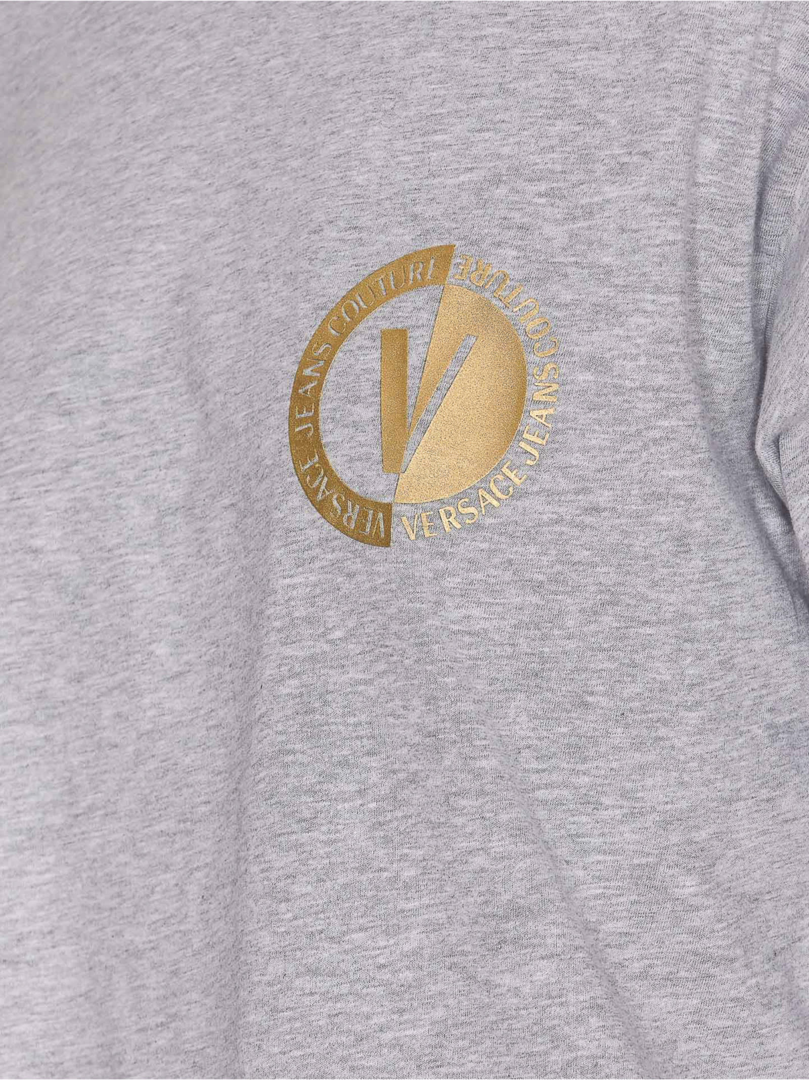 Shop Versace Jeans Couture T-shirts And Polos Grey