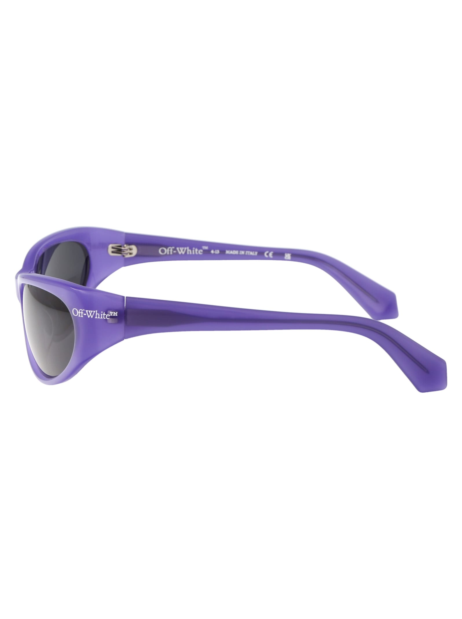 Shop Off-white Napoli Sunglasses In 3707 Purple