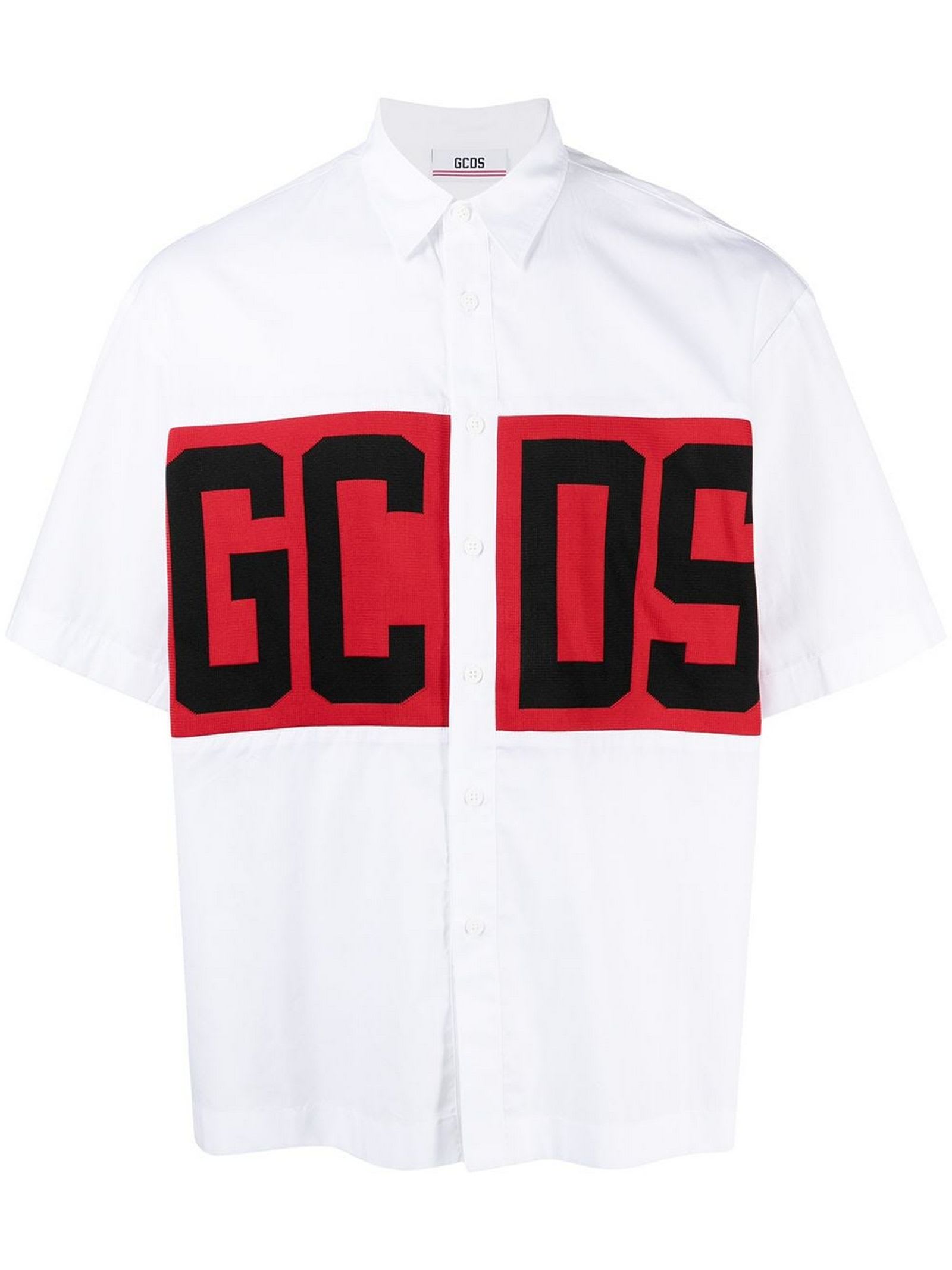 GCDS White Cotton Shirt