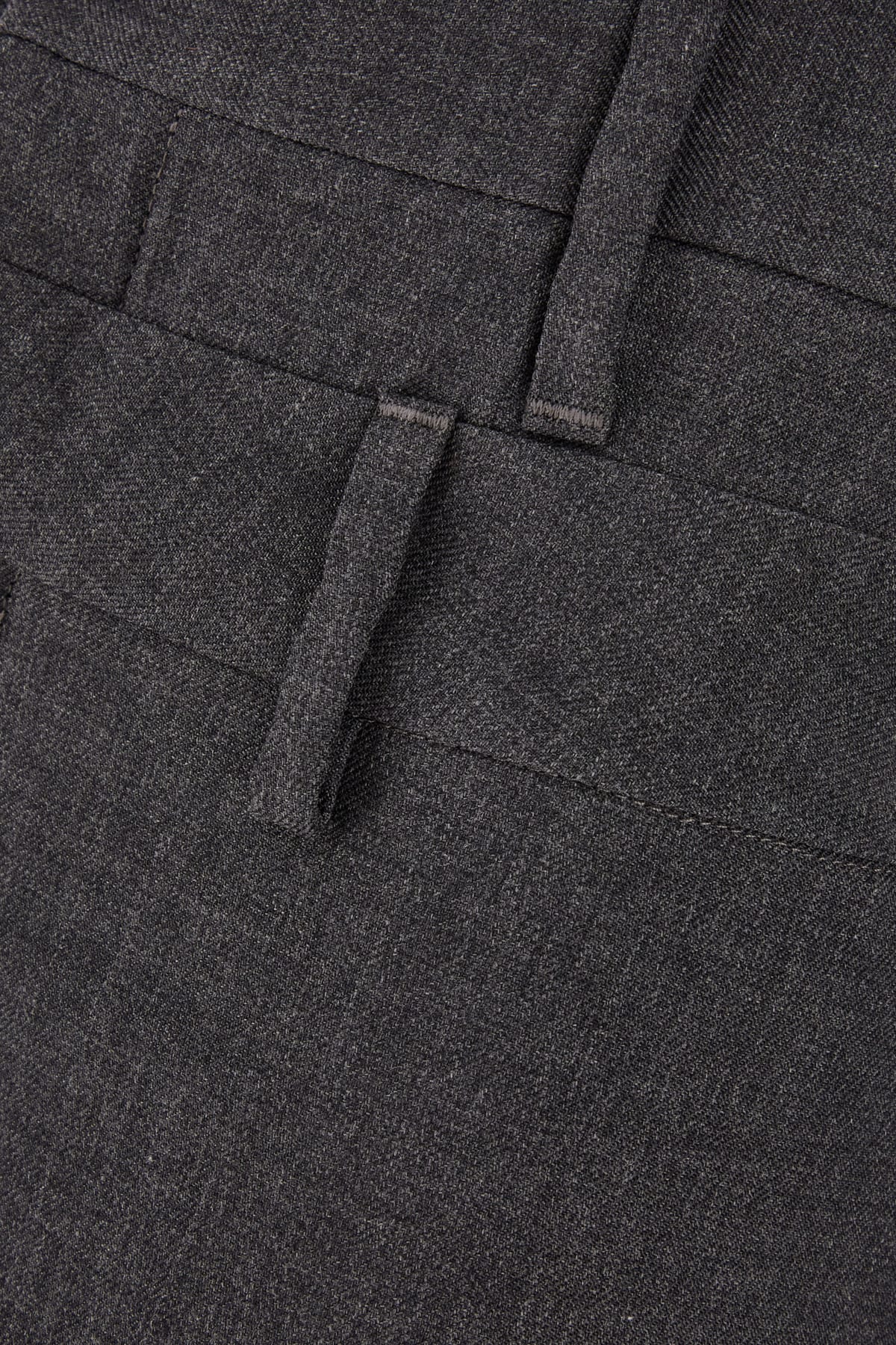 Ambush Wool Pant With Belt Loops And Pleats In 0800