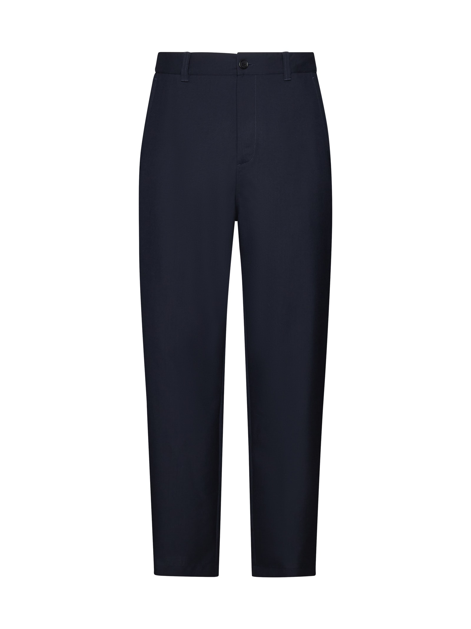 Shop Marni Pants In Blu Black