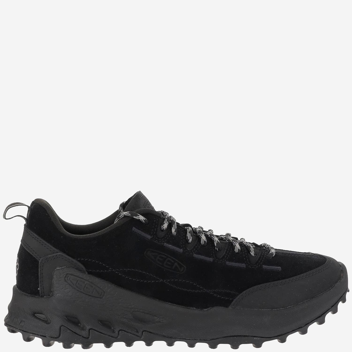 Keen Man Sneakers Black Size 9 Leather In Black