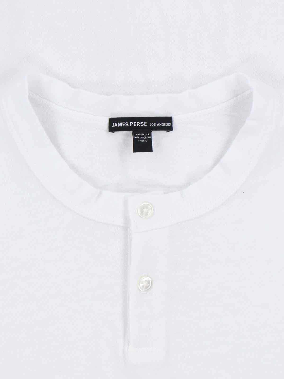 James Perse T-shirt Classica In White