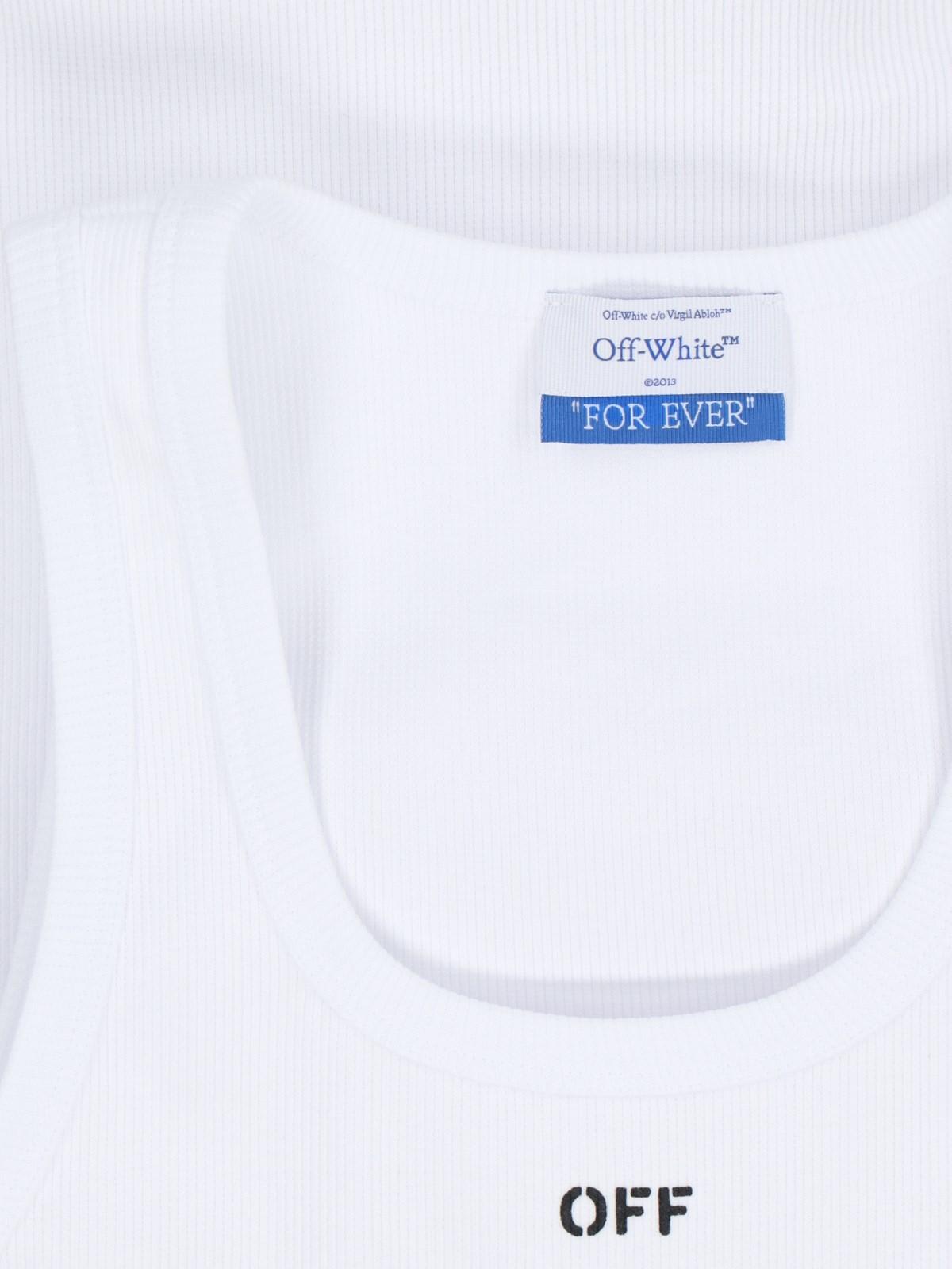 OFF-WHITE LOGO TANK TOP 