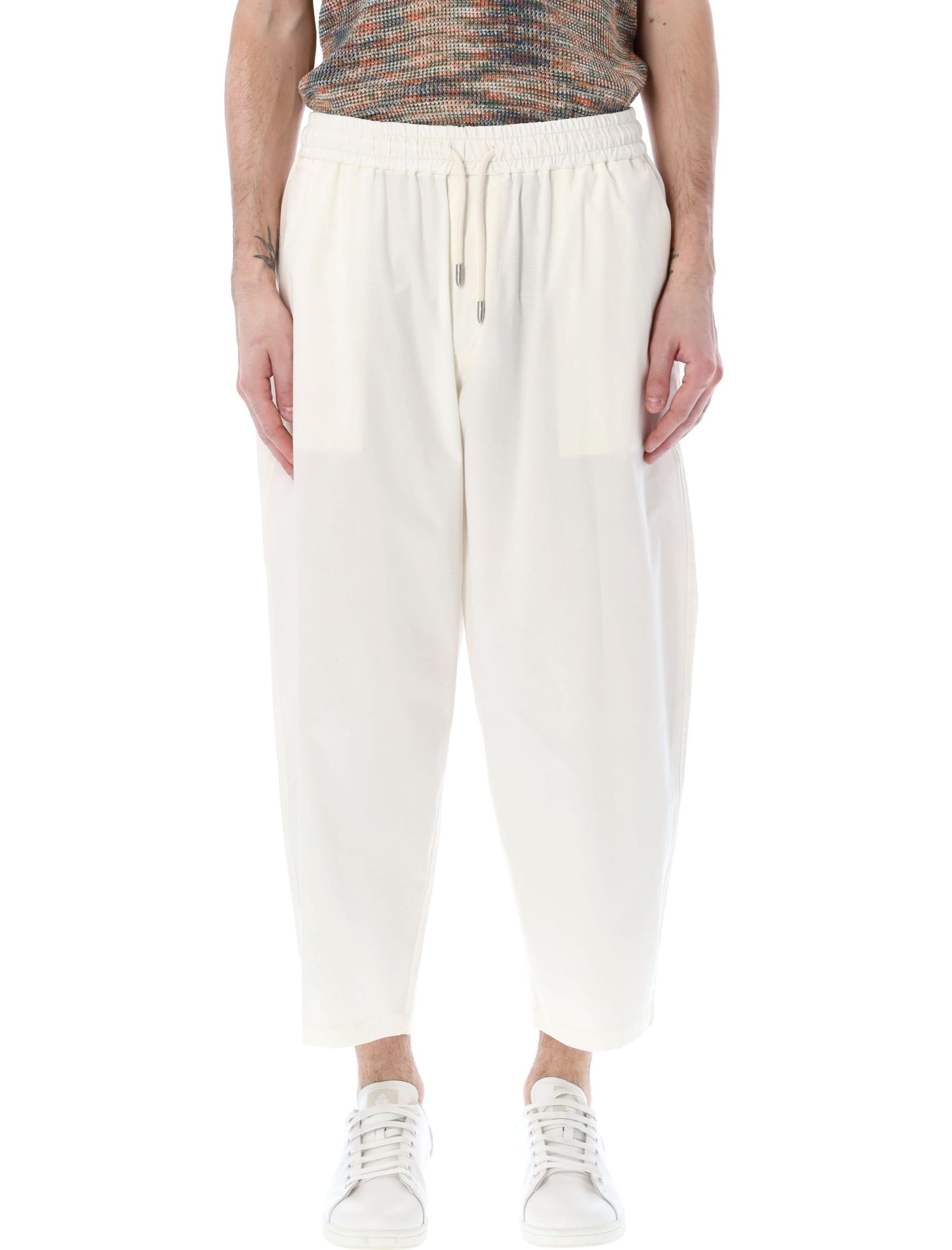 Emporio Armani Wide Cropped Pants
