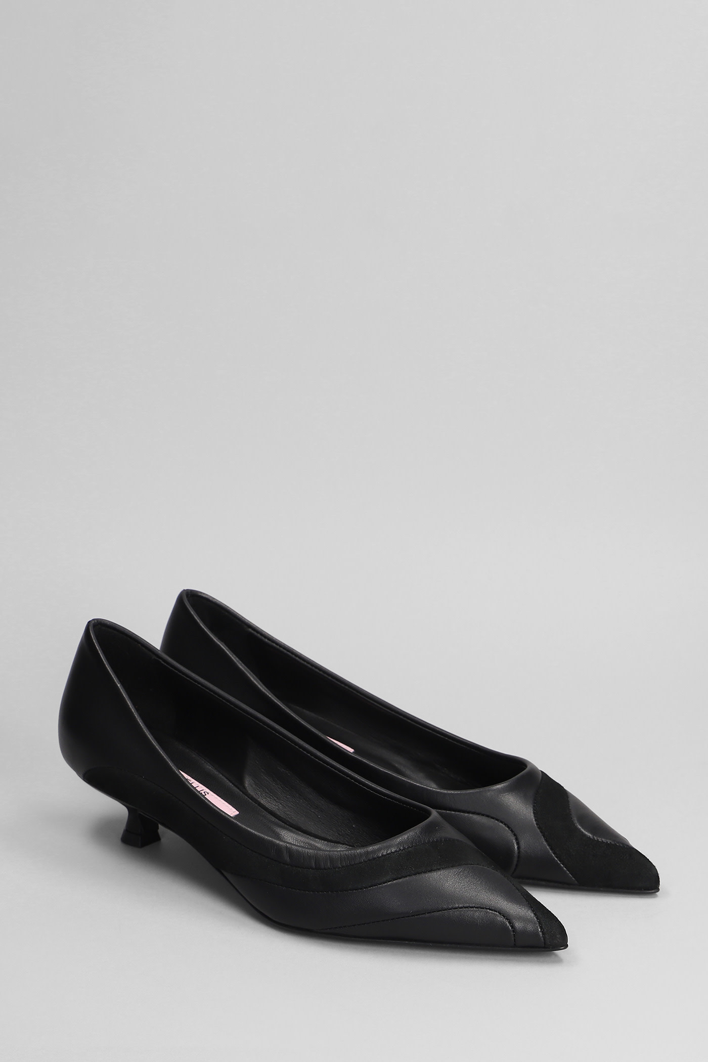 Shop Marc Ellis Pumps In Black Suede And Leather