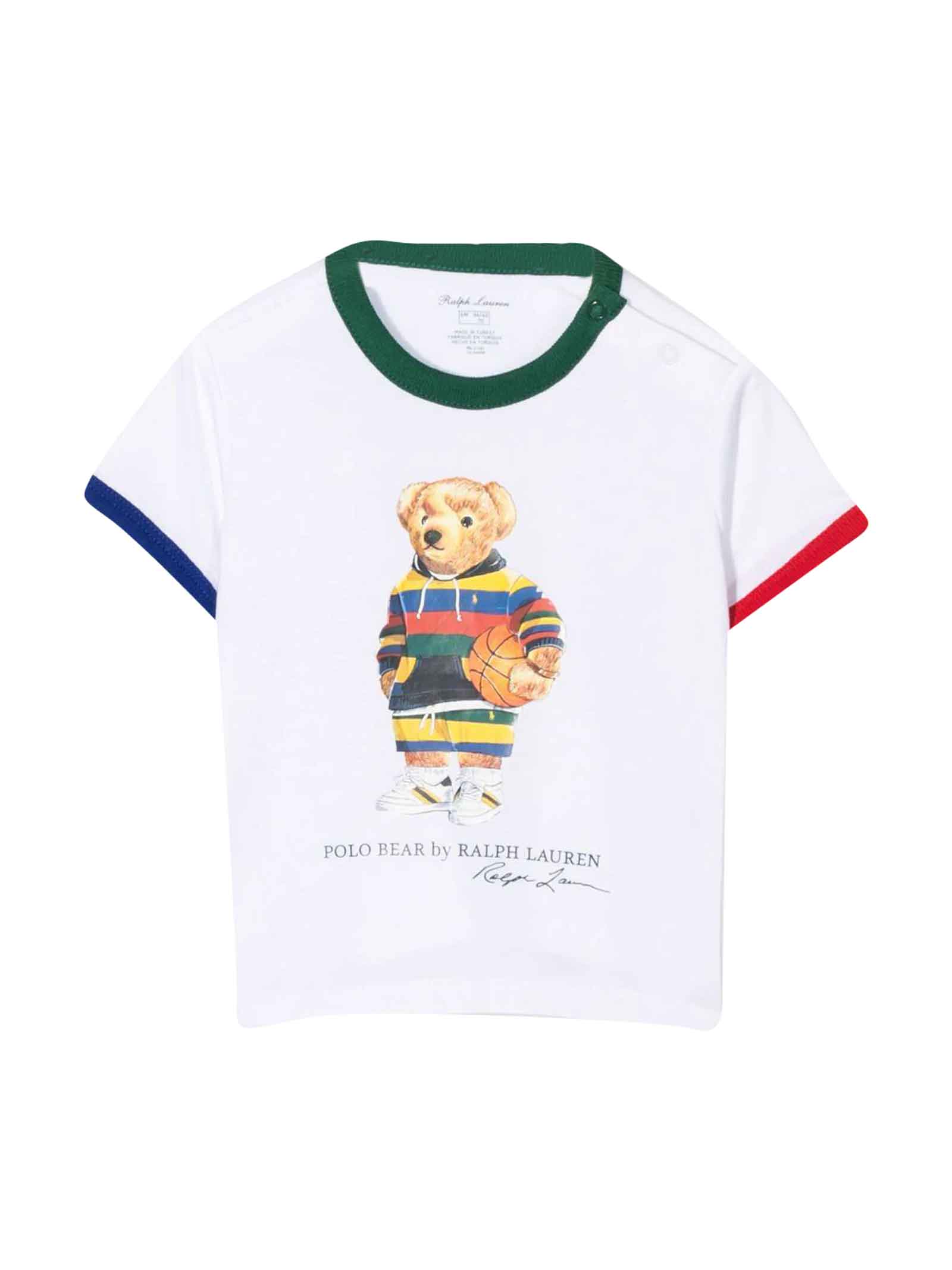 Ralph Lauren White T-shirt Baby Boy