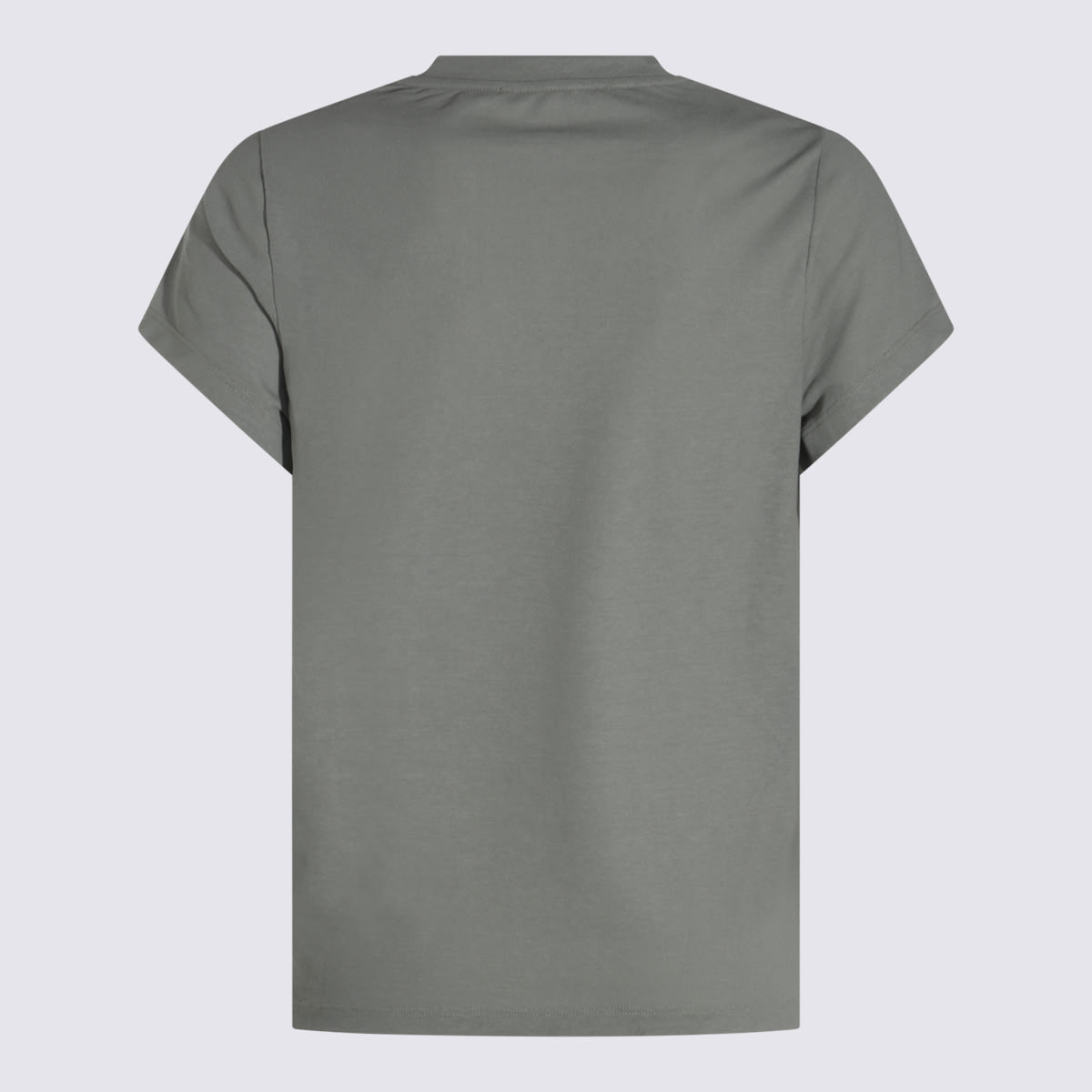 Zanone Grey Cotton T-shirt