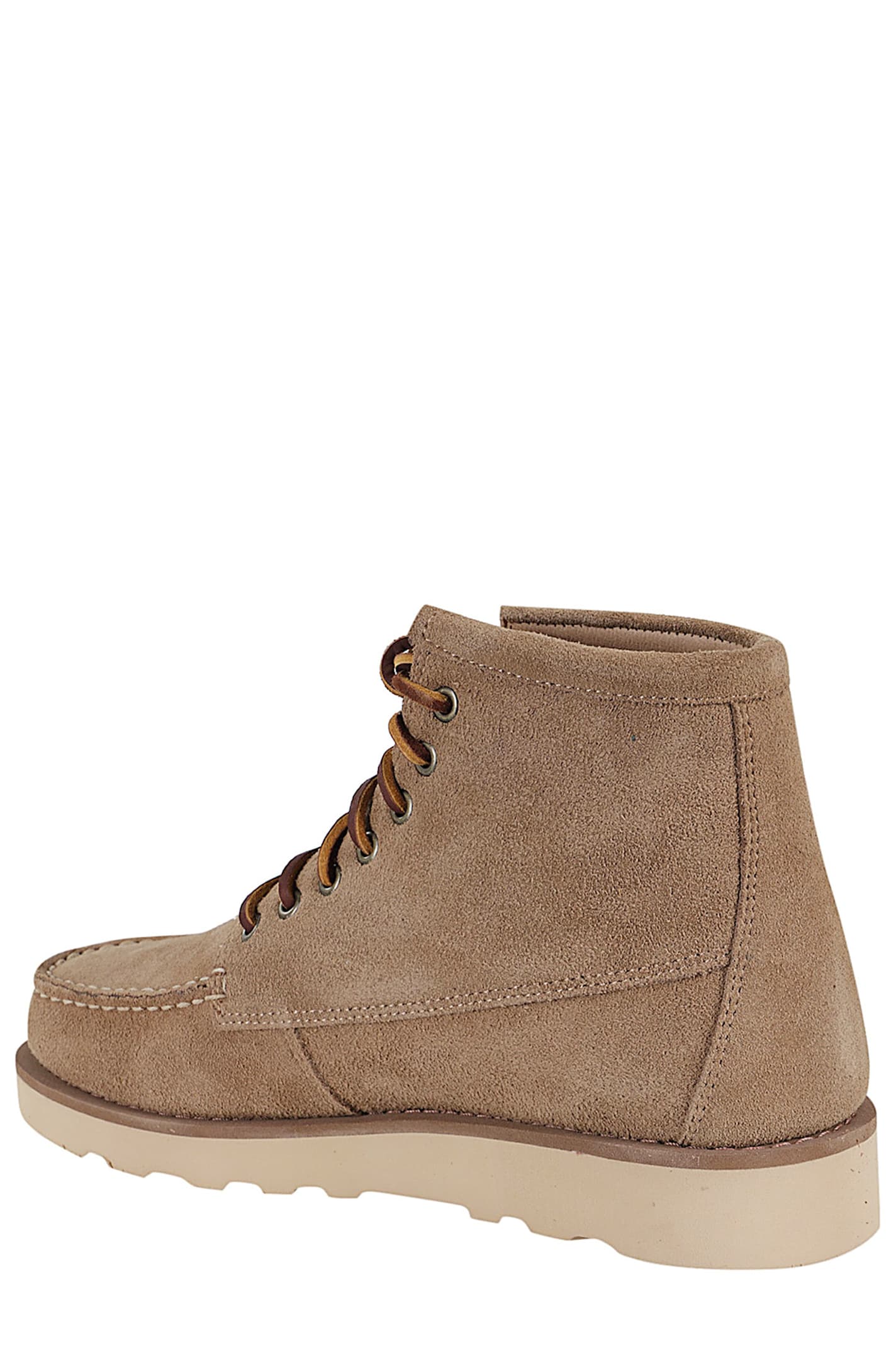 Sebago Soft Calf Leather Ankle Boots In Nude