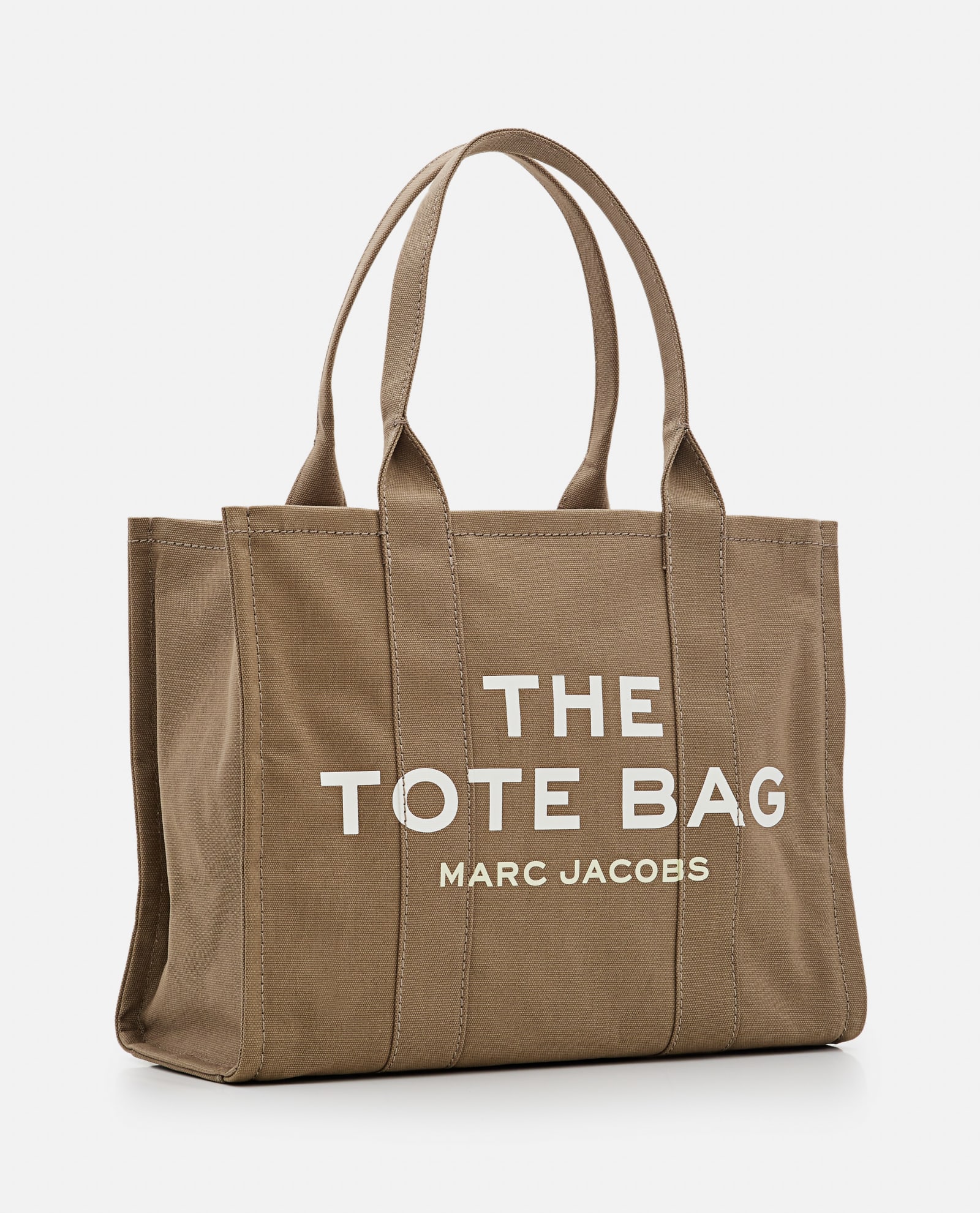 Shop Marc Jacobs The Large Canvas Tote Bag In Green