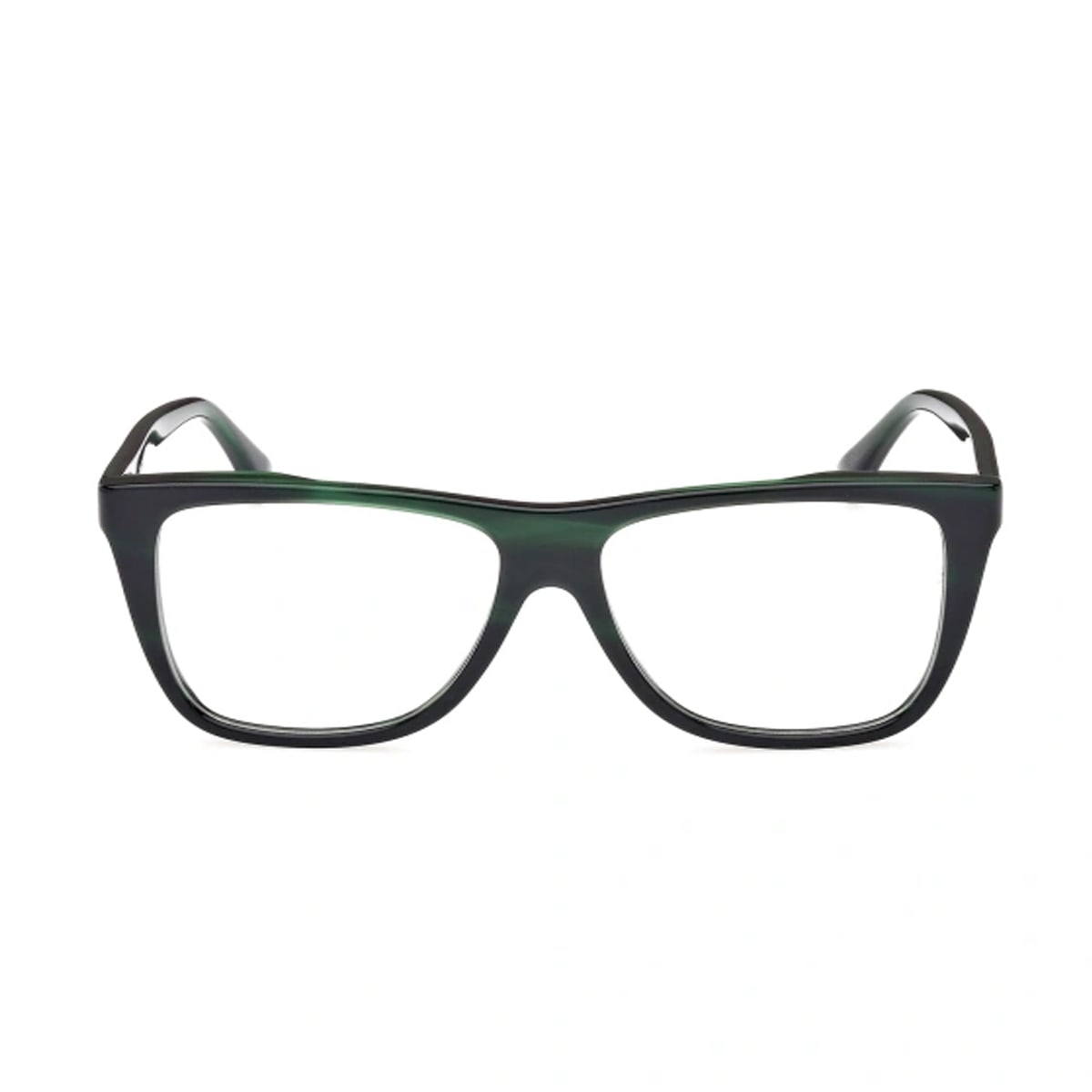 Shop Max Mara Mm5096 098 Glasses In Verde
