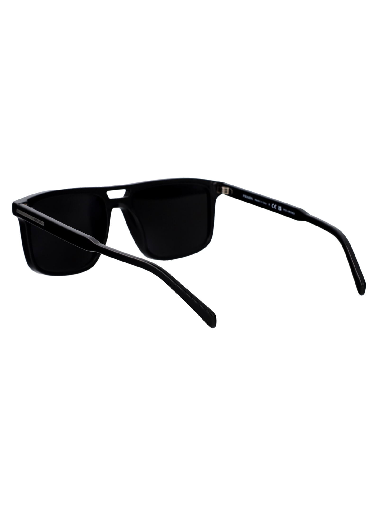 Shop Prada 0pr A22s Sunglasses In 16k30h Black