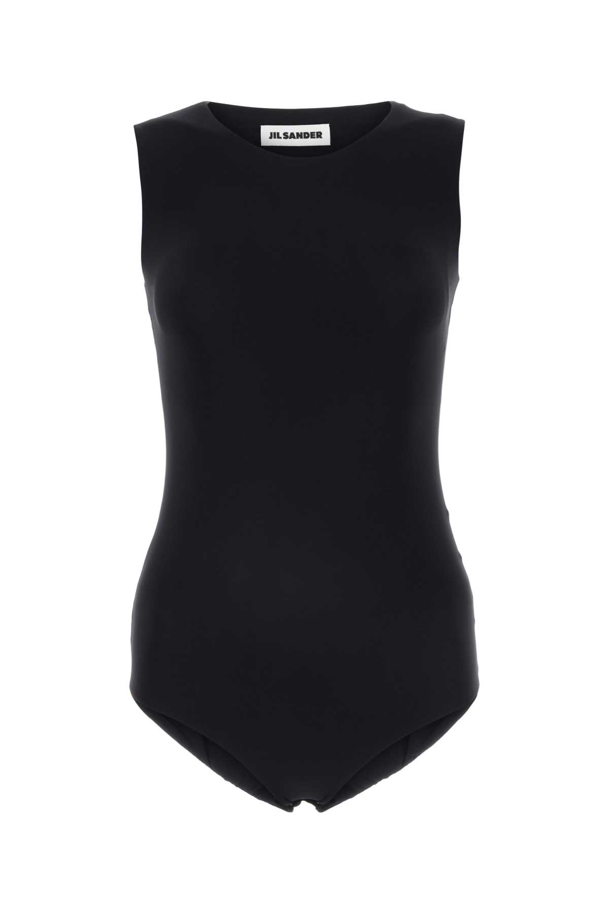 Jil Sander Body Aus Jersey In Black