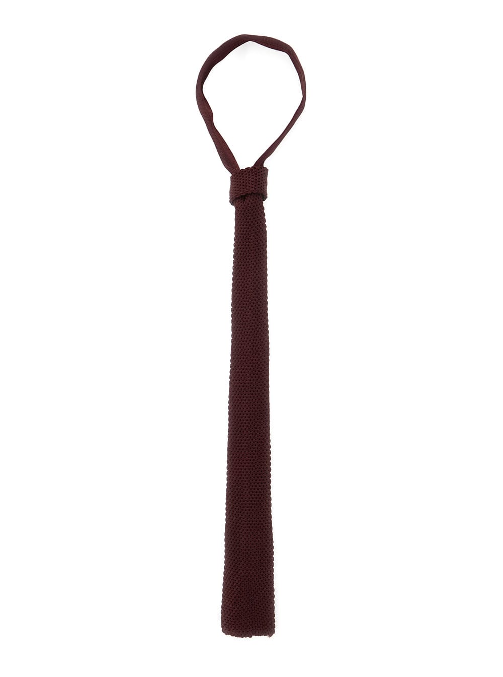 Forte Forte Bordeaux Knit Tie In Viscose Woman In Burgundy