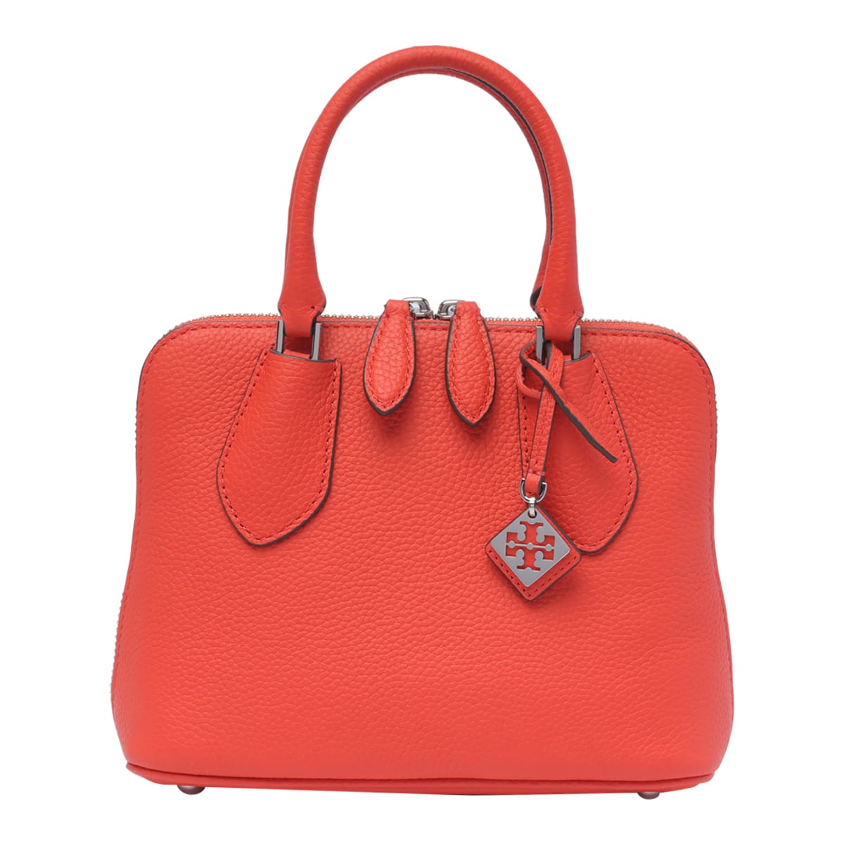 Shop Tory Burch Mini Swing Handbag In Rosso