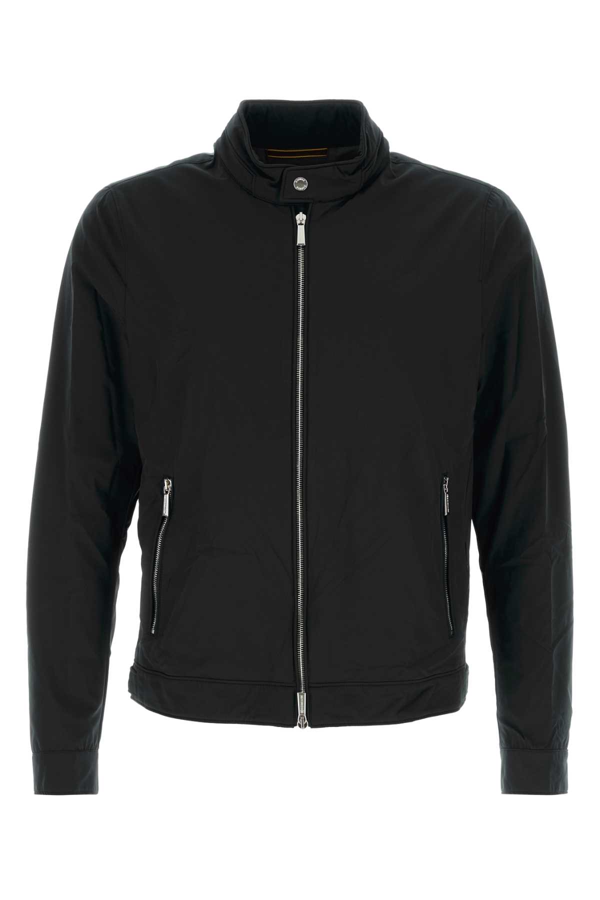 Moorer Black Nylon Blend Vangi-kn Jacket