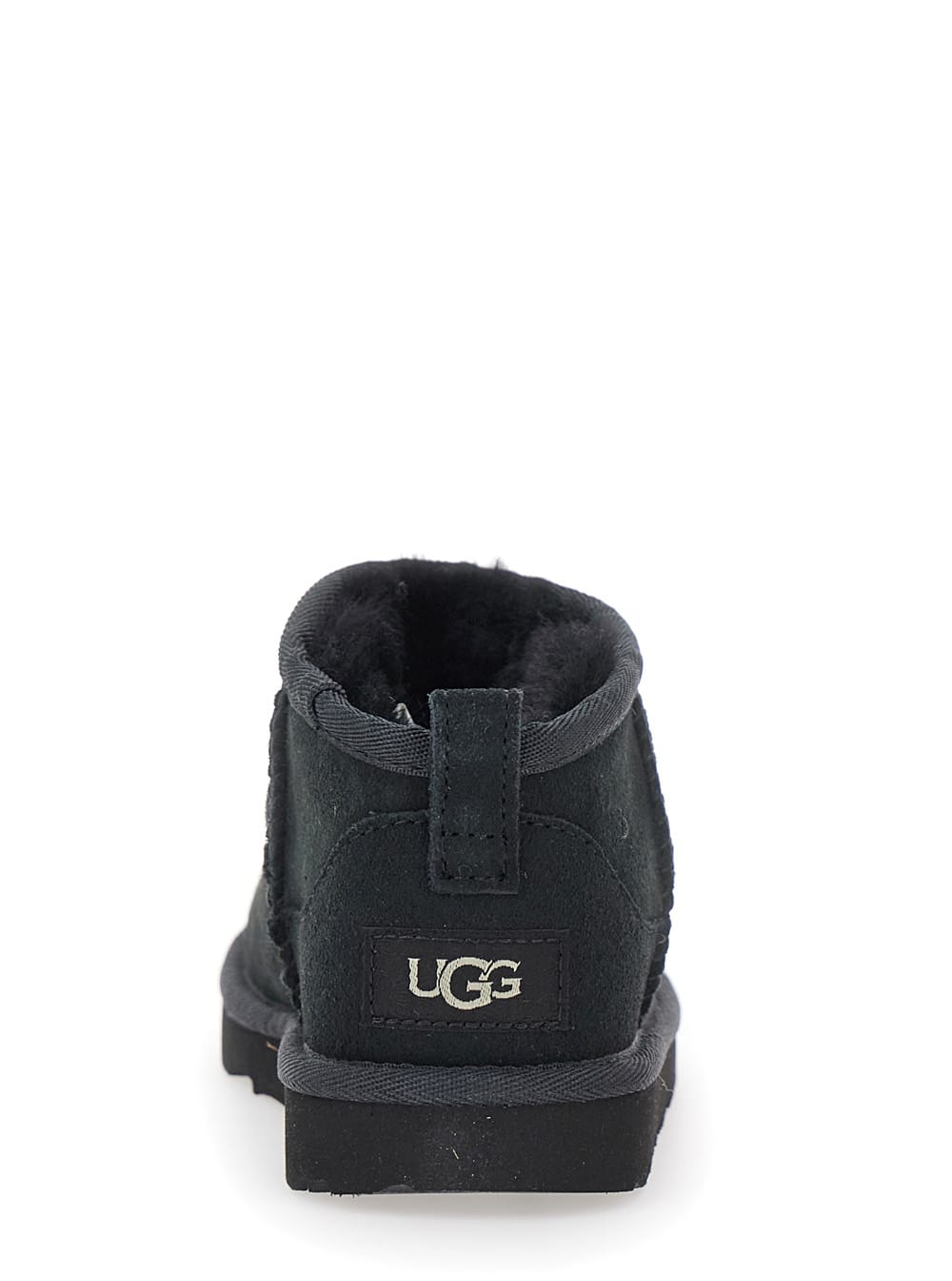 Ugg Suede Classic Ultra Mini Boots In Black