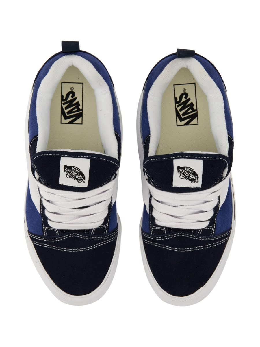 Shop Vans Knu Skool Sneaker In Blue