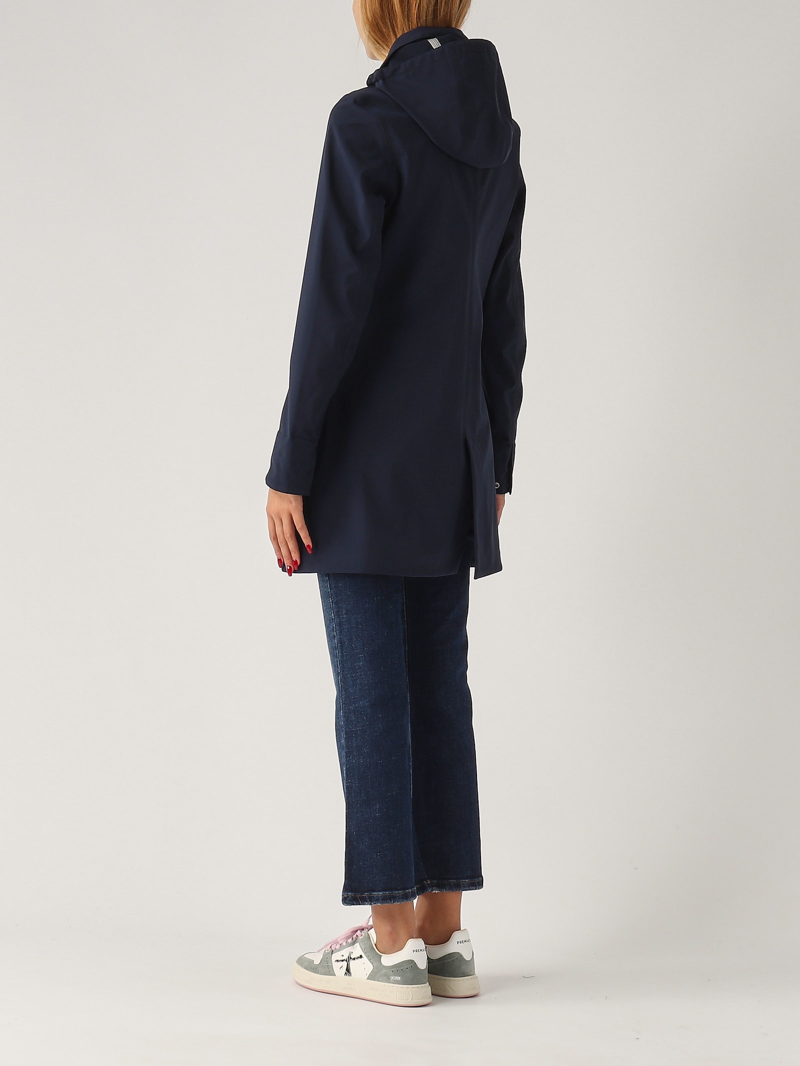 Shop K-way Mathy Bonded Jacket In Blu