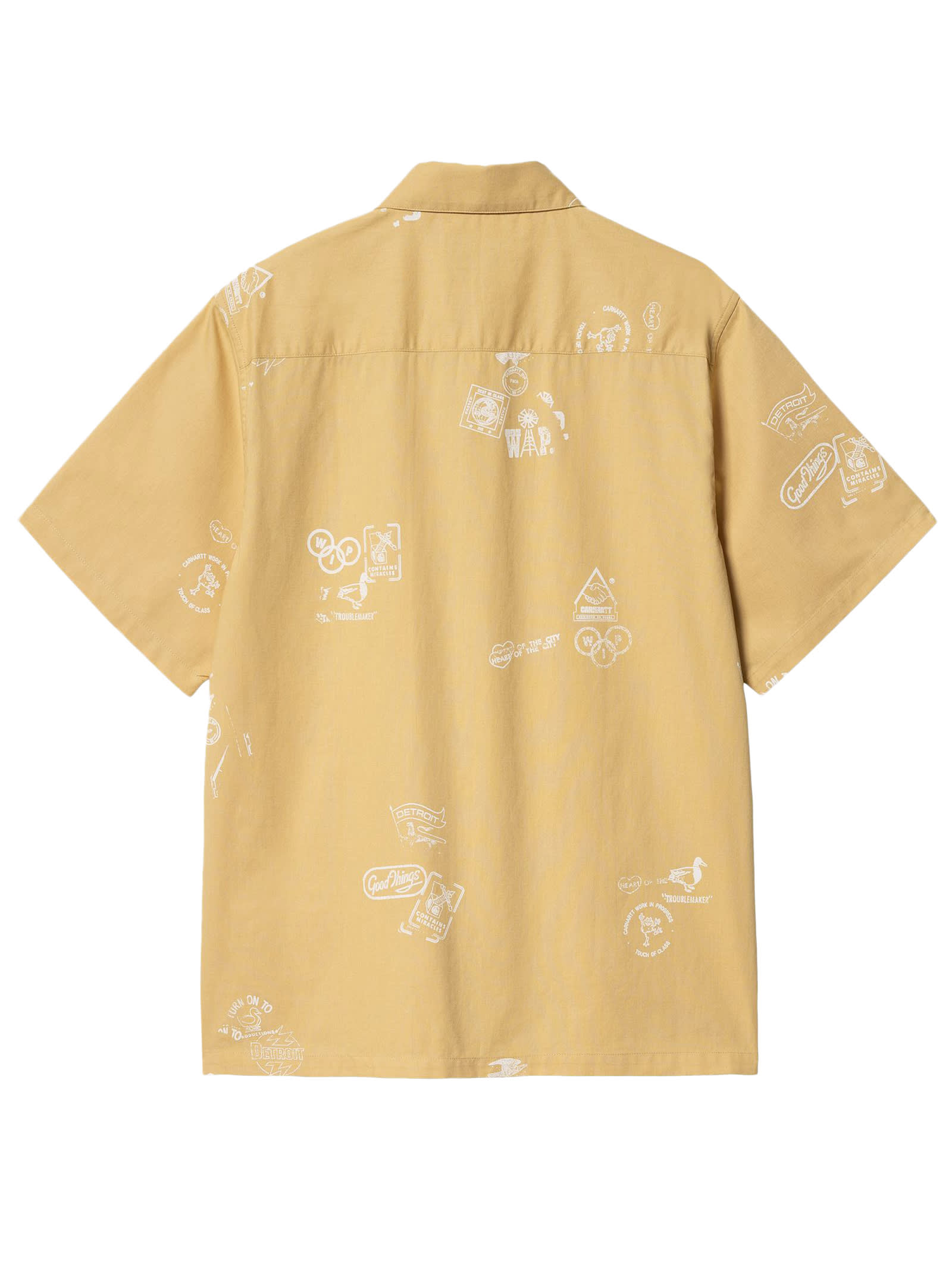 Shop Carhartt Wip Shirts Yellow