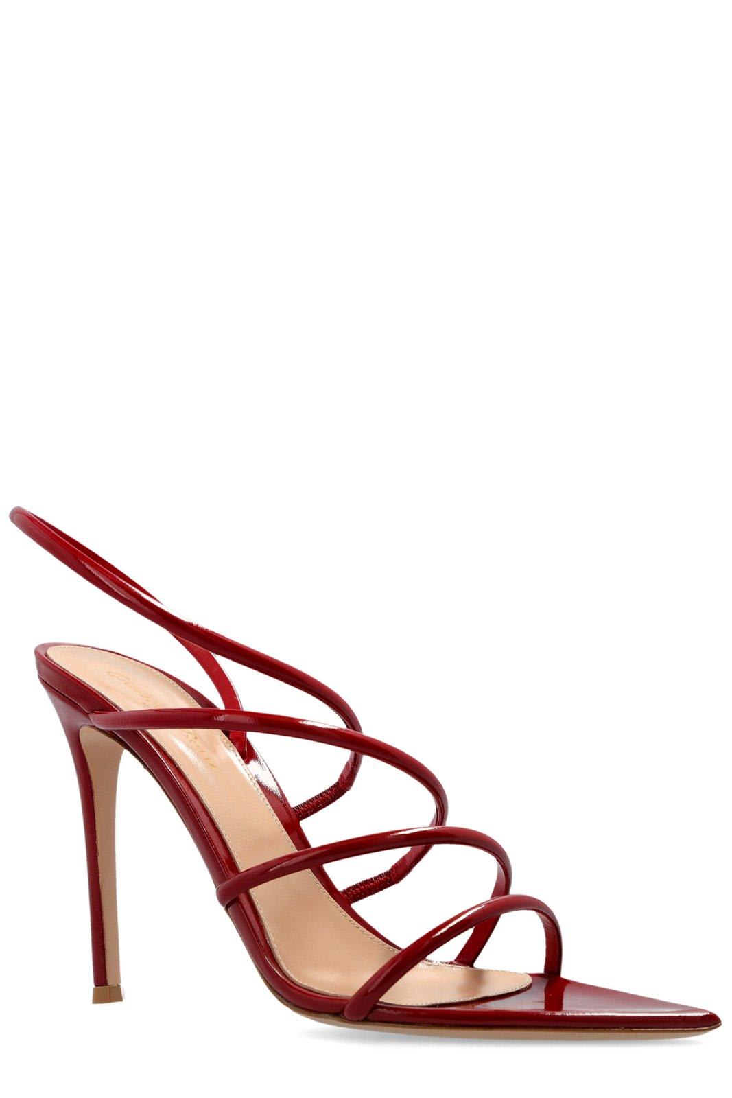 Gianvito Rossi Ettie Pointed Toe Sandals