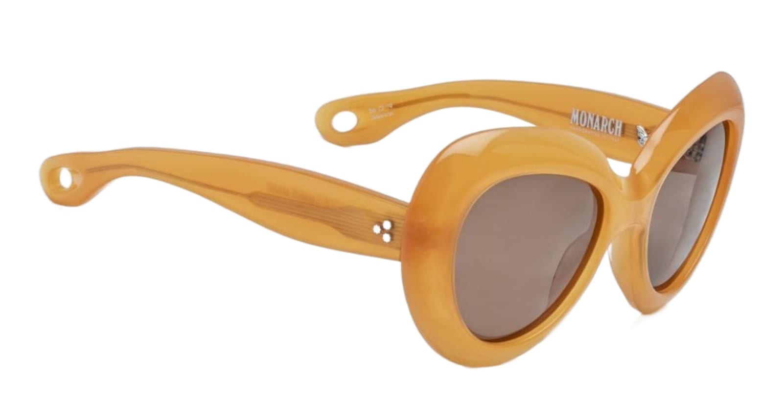 Shop Jacques Marie Mage Monarch - Bengal Sunglasses In Orange