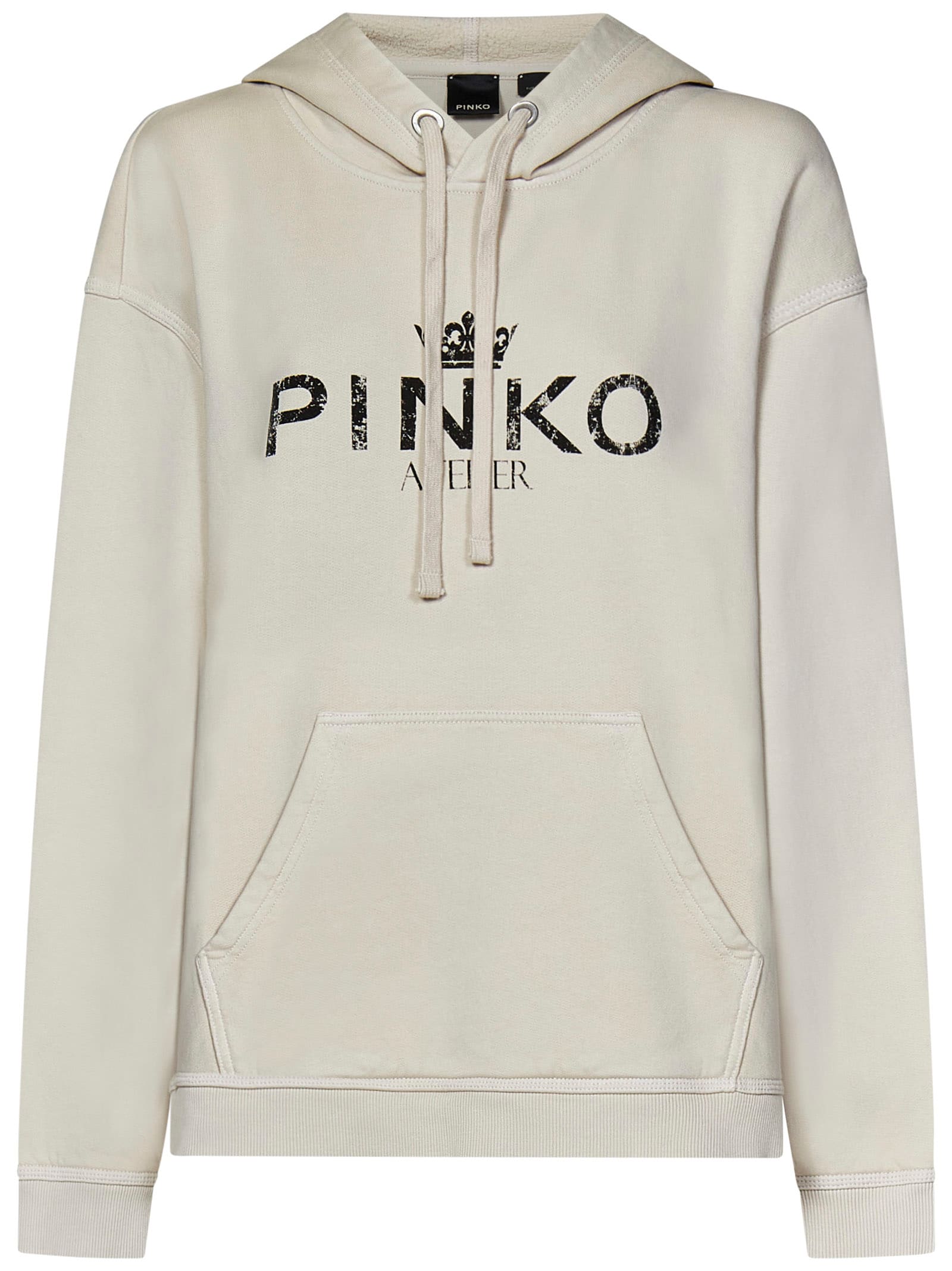 Shop Pinko Sweatshirt In Beige