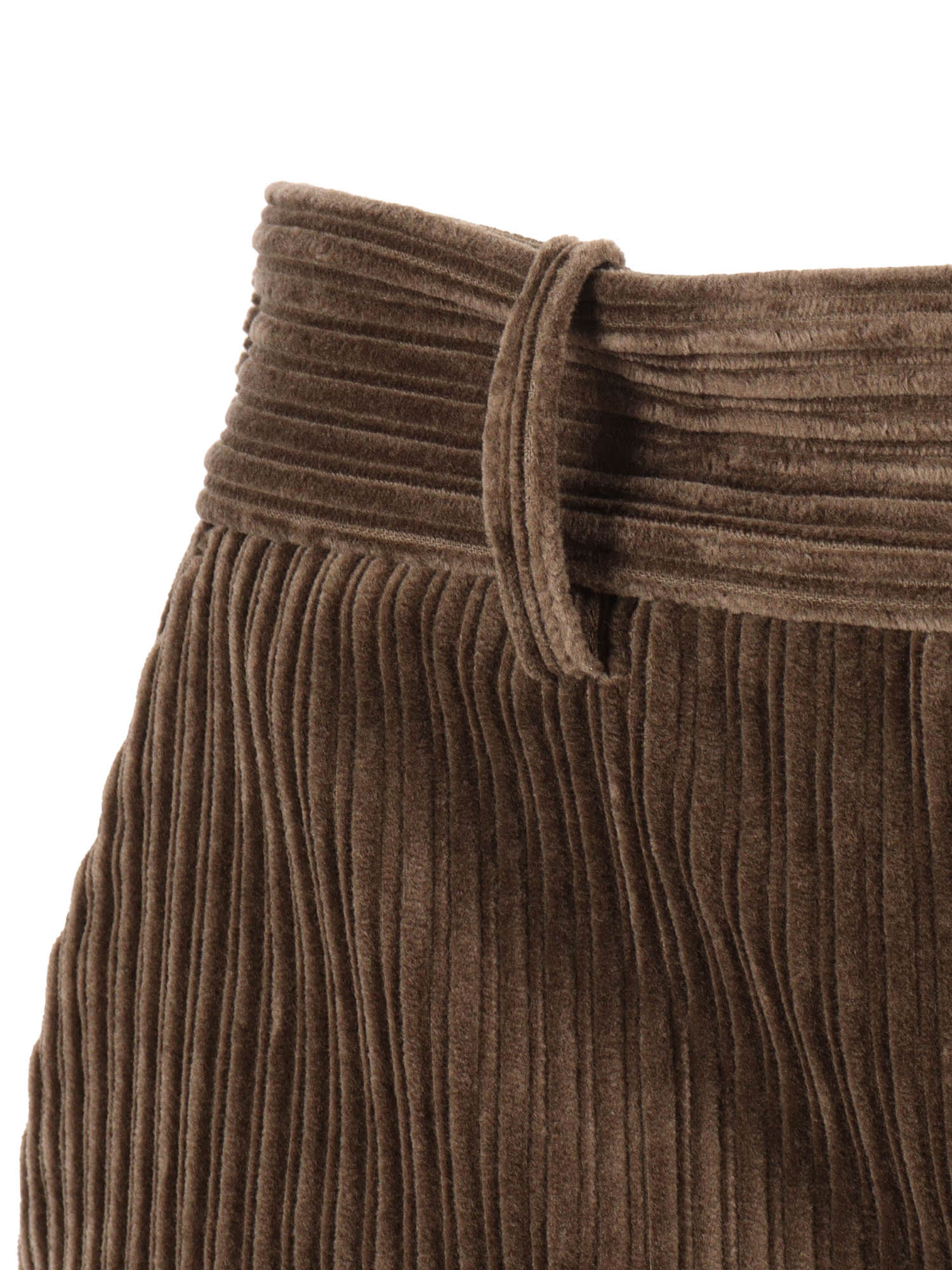 P.a.r.o.s.h Parosh Corduroy Shorts In Brown