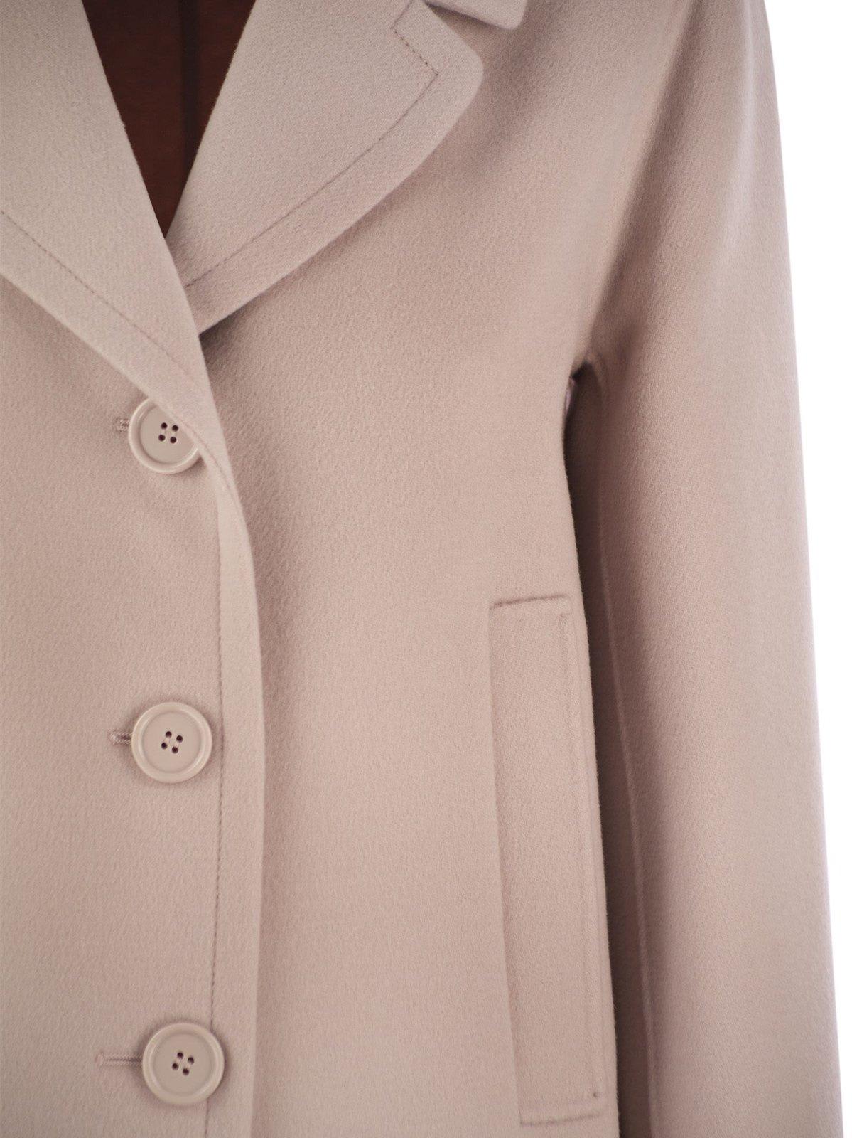 Shop 's Max Mara Single-breasted Long-sleeved Jacket In Pink