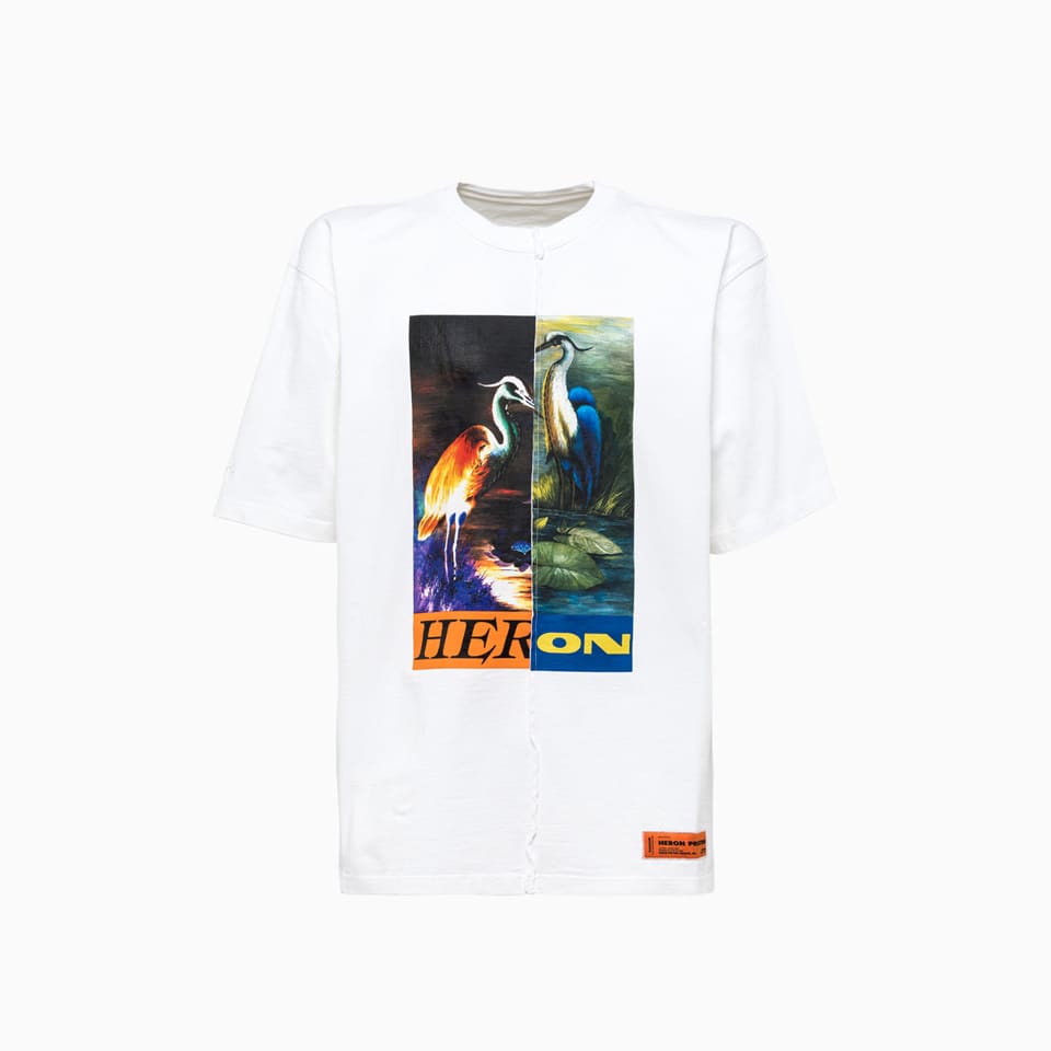 Heron Preston Ss Tee Os Split T-shirt Hmaa029f21jer001