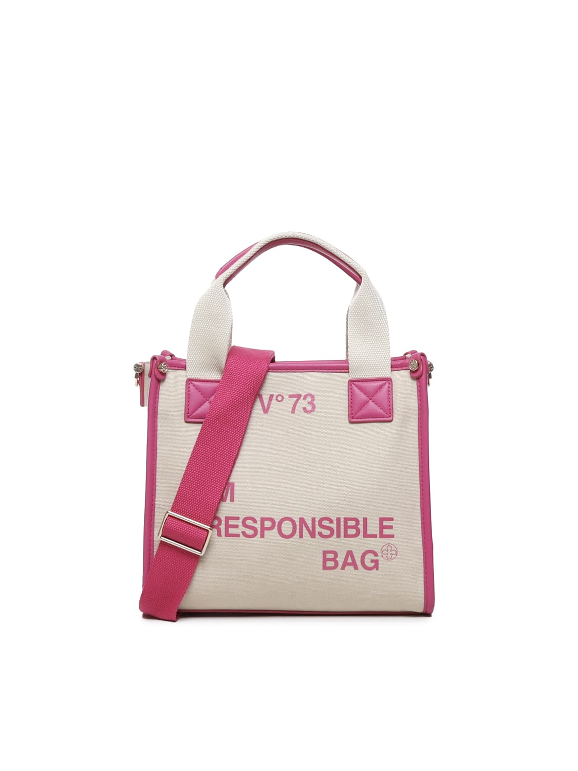 Shop V73 Responsibility Bis Tote Bag In Fuchsia
