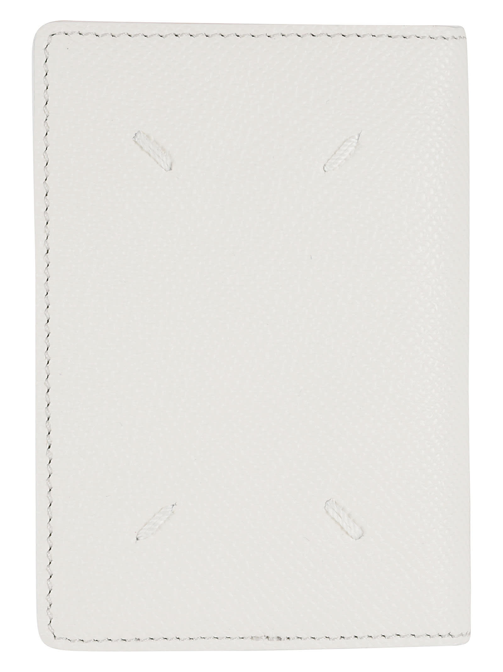 Shop Maison Margiela Stand-up Card Holder In White