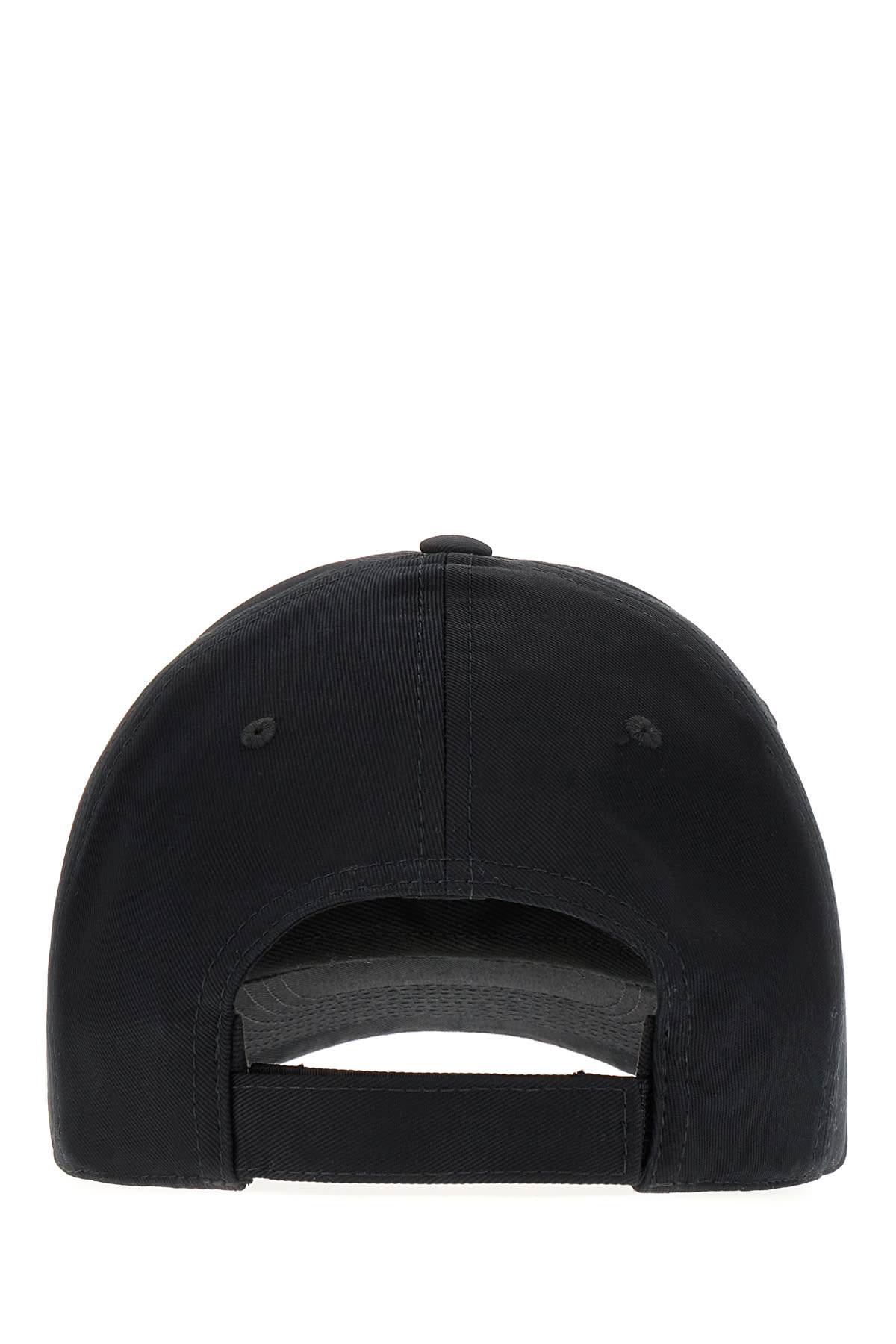 Shop Marni Black Cotton Baseball Cap In 00n99