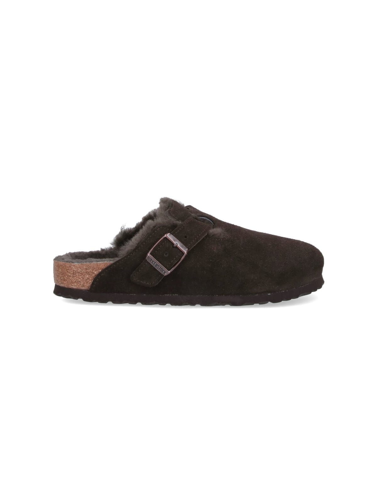 Mules With boston Fur