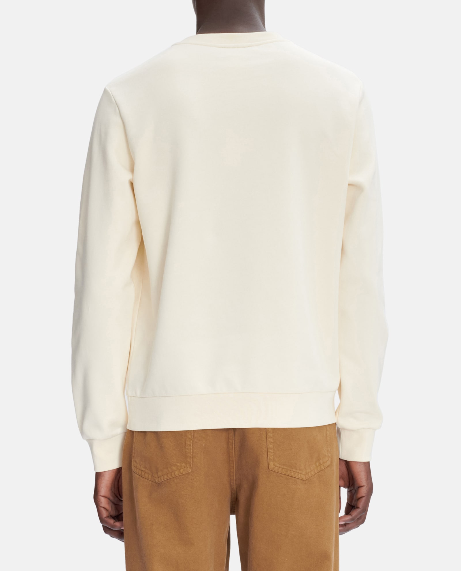 Apc Standard Rue Madame Unisex Sweatshirt (m) L Alj In White