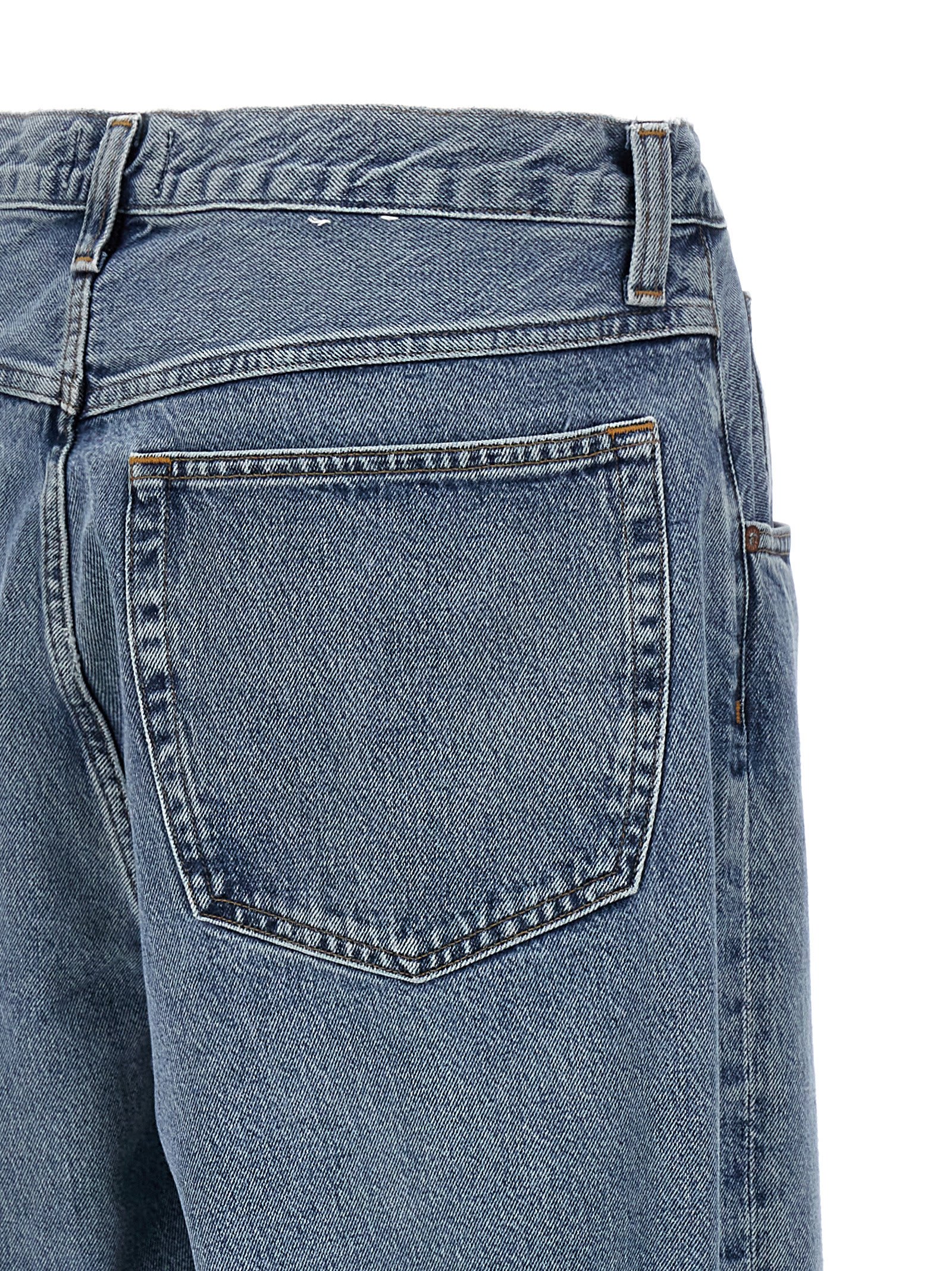 Shop Agolde Fusion Jeans In Blue