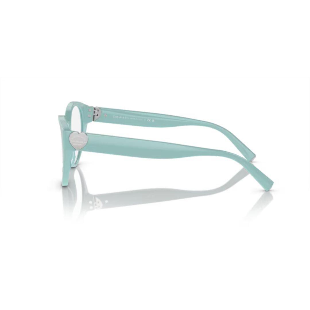 Shop Tiffany &amp; Co. Oval Frame Glasses In 8388