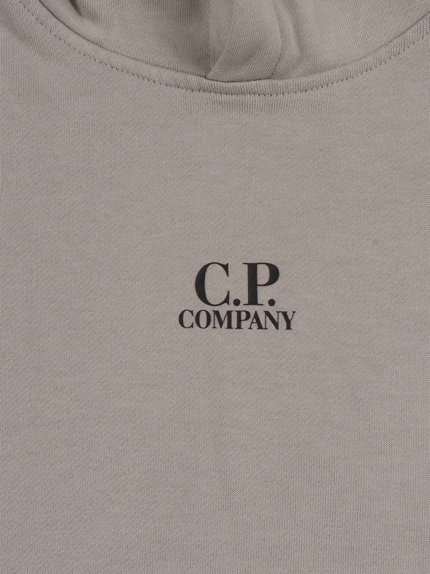 C.p. Company Undersixteen Hoodie In Black