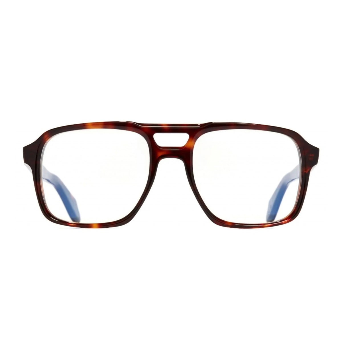 Cutler And Gross 1394 10 Dark Turtle Glasses In Brown
