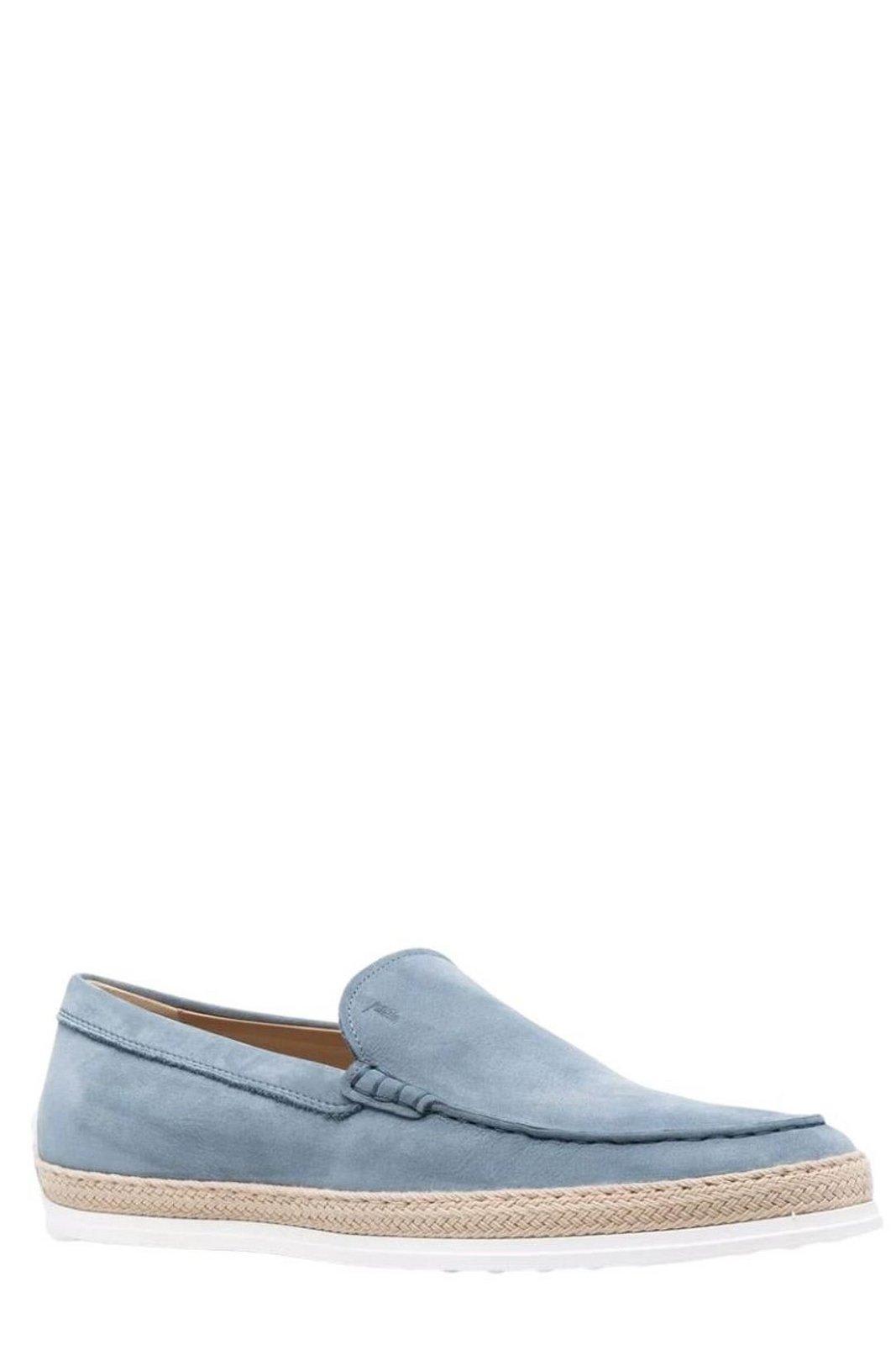 Shop Tod's Nuova Pantofola Slip-on Loafers