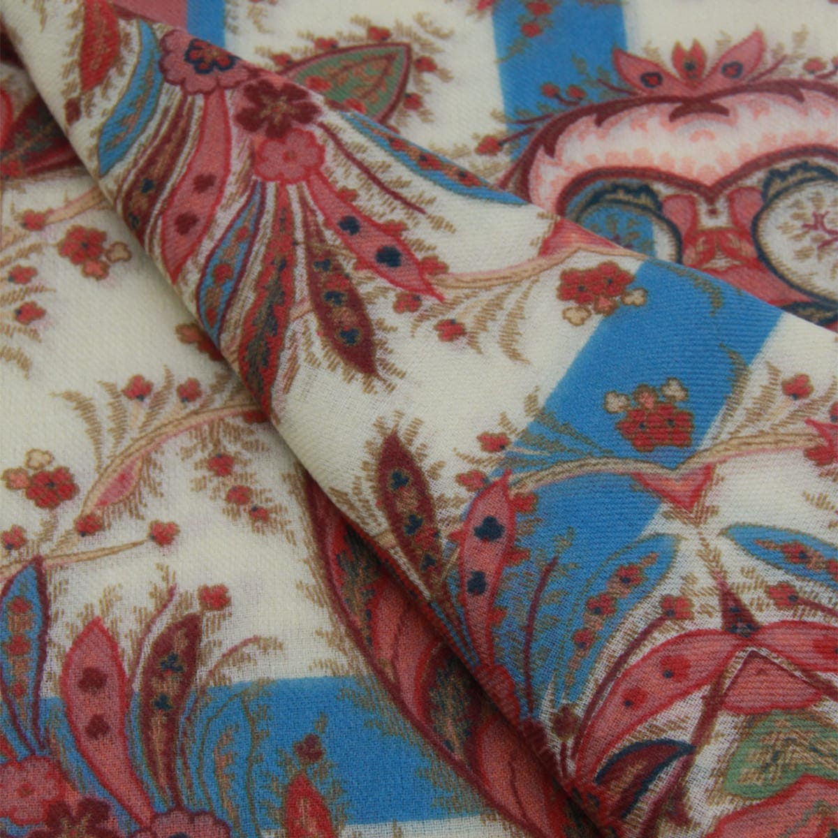 Etro Floral Pattern Lightweight Soft Texture Scarf In Multi