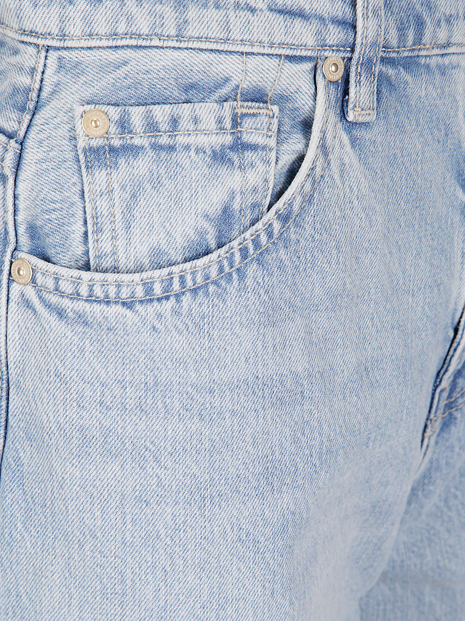 7 For All Mankind Twisted Bonnie September In Blue