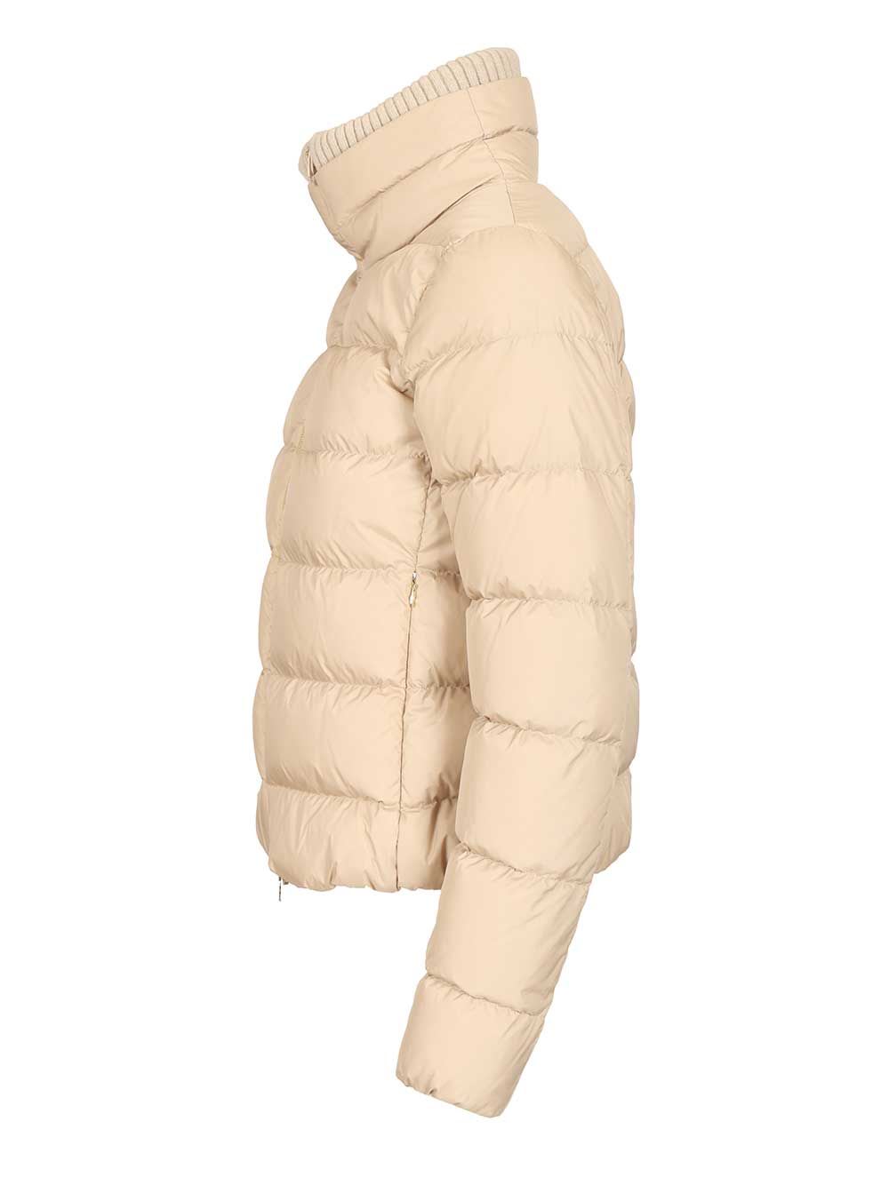 Herno Chamonix Nylon Cape In Pink